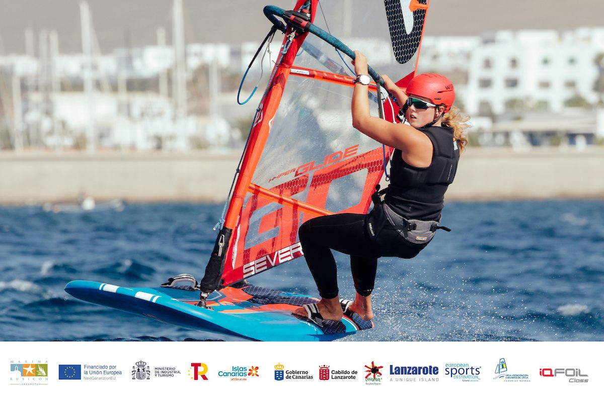 Primera jornada de los 'Lanzarote iQFOiL Games'