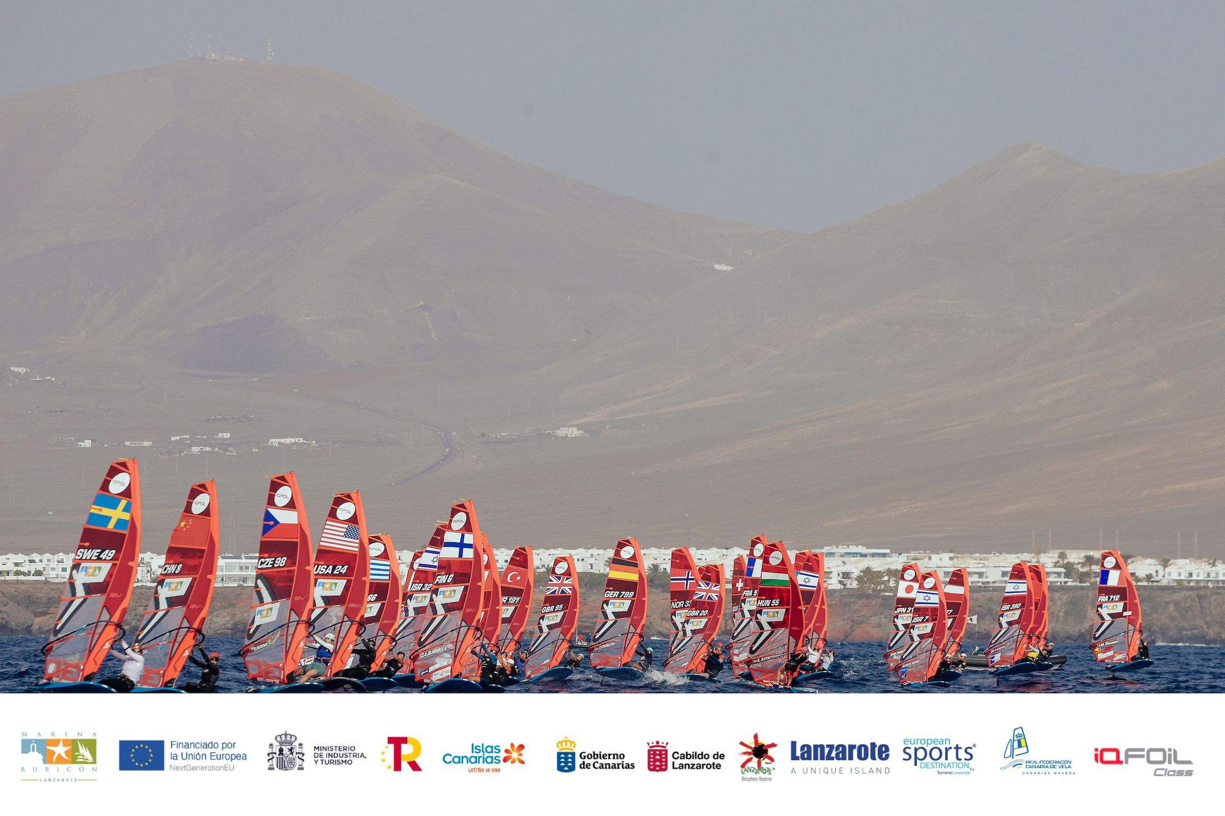 Segunda jornada de los 'Lanzarote iQFOiL Games' Segunda jornada de los 'Lanzarote iQFOiL Games'