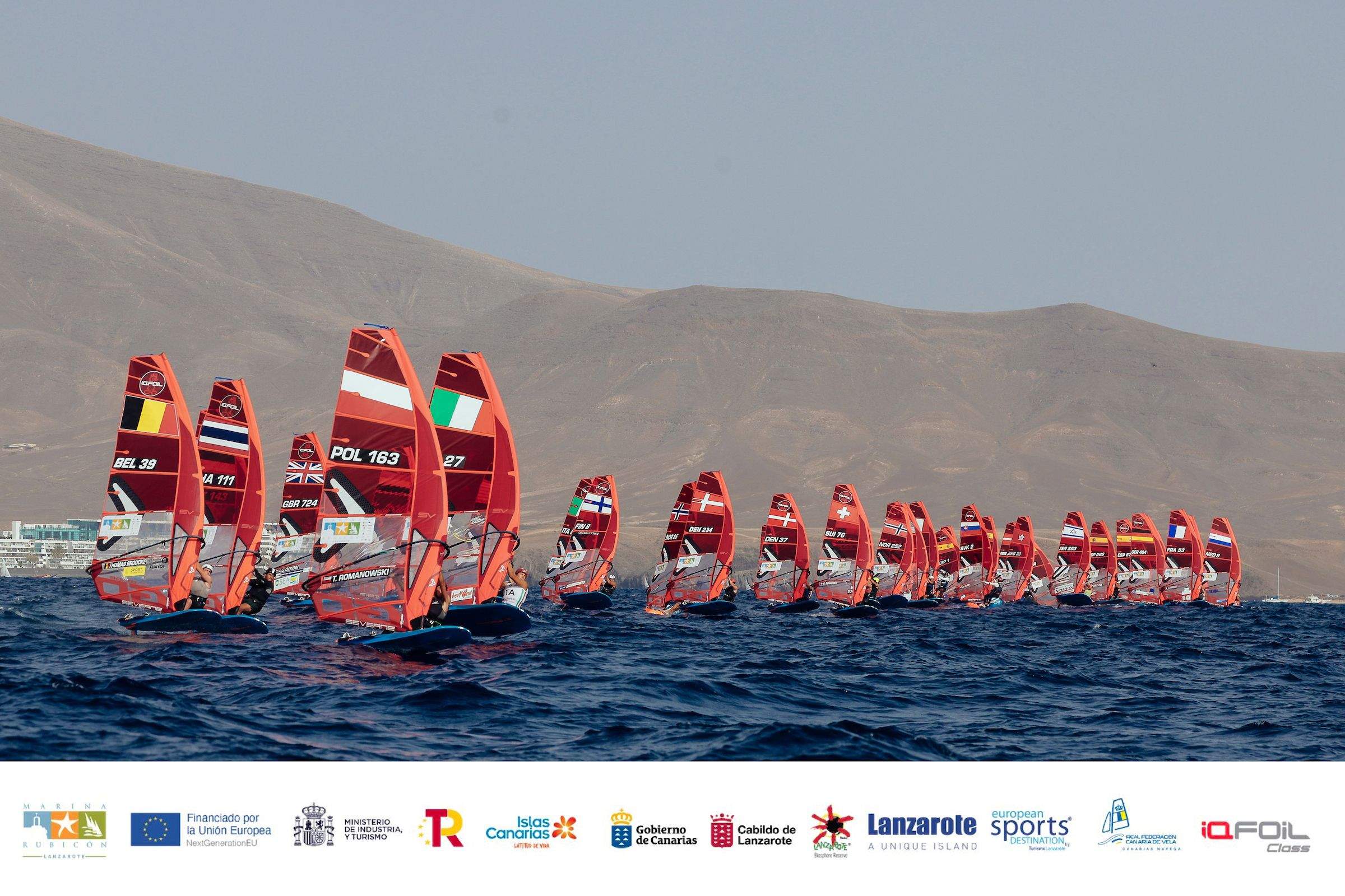 Segunda jornada de los 'Lanzarote iQFOiL Games' Segunda jornada de los 'Lanzarote iQFOiL Games'