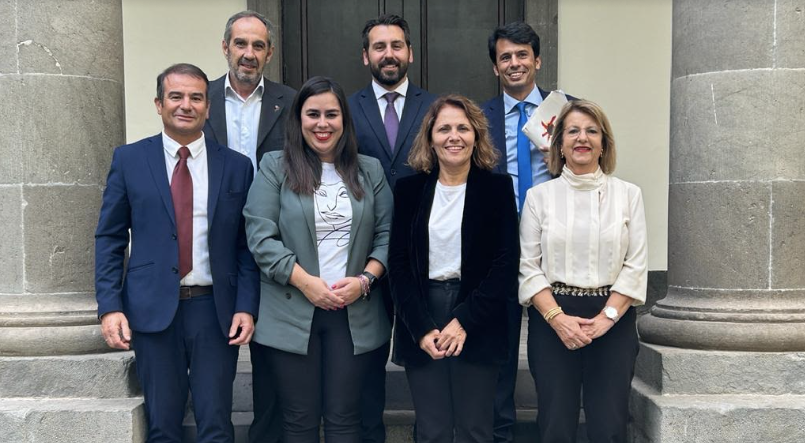 Parlamentarios del Grupo Socialista por Lanzarote y Fuerteventura. Foto: PSOE.