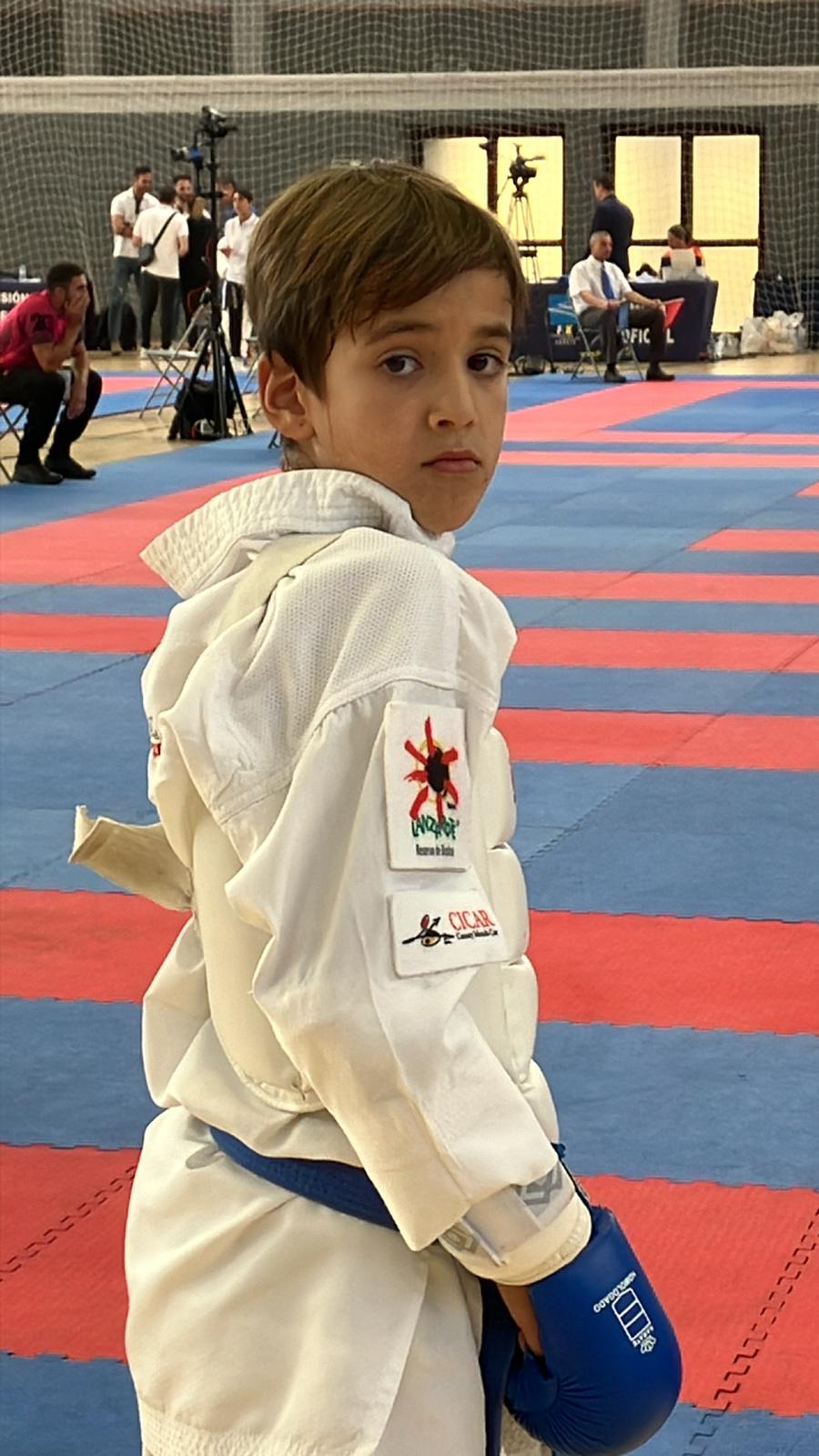 El club 'Karate Poliarrecife' en el campeonato 'XXXI Trofeo Pepe Pérez'