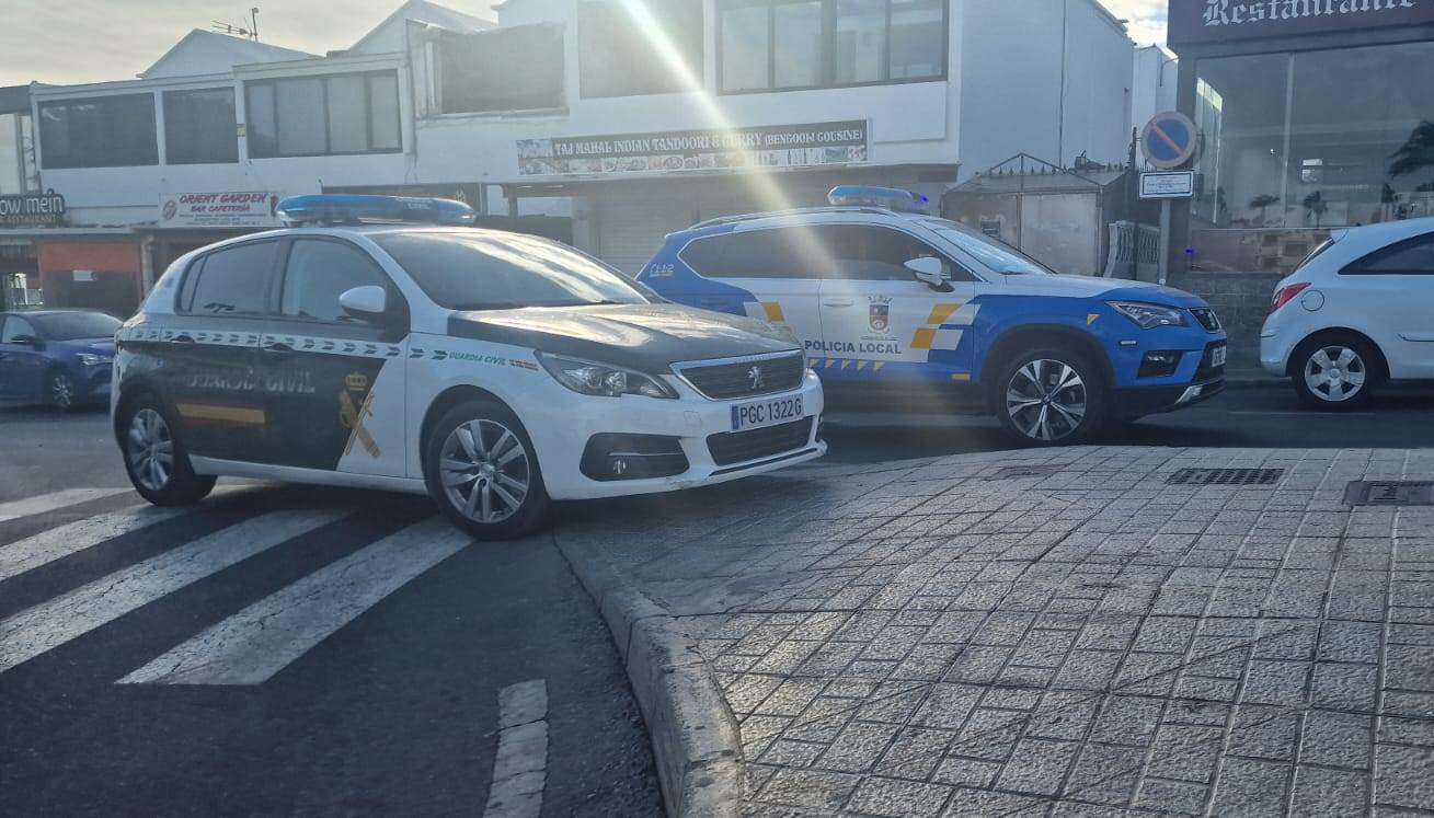 Agresión en un supermercado de Puerto del Carmen