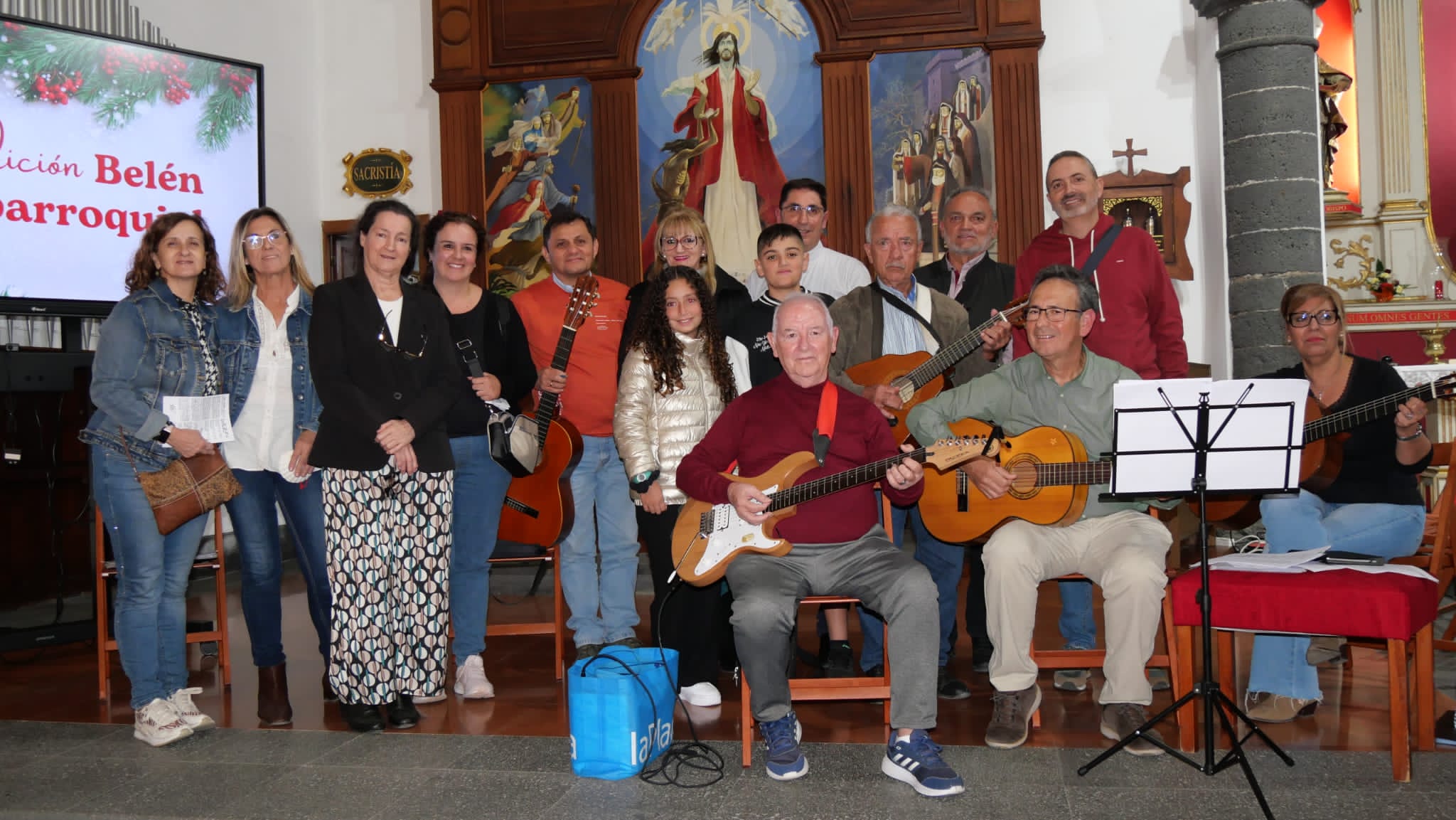 Inauguración del Belén en la Parroquia de San Ginés
