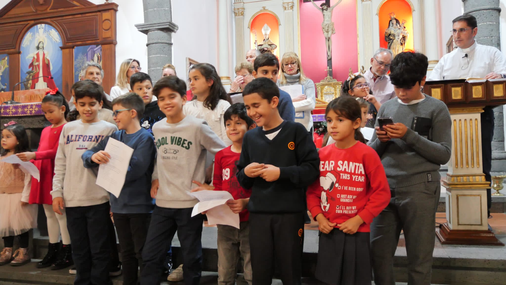 Inauguración del Belén en la Parroquia de San Ginés