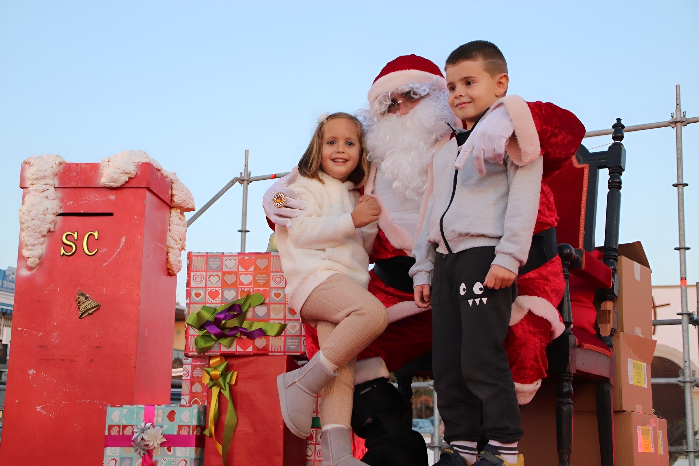 Papá Noel en Playa Blanca, 2023