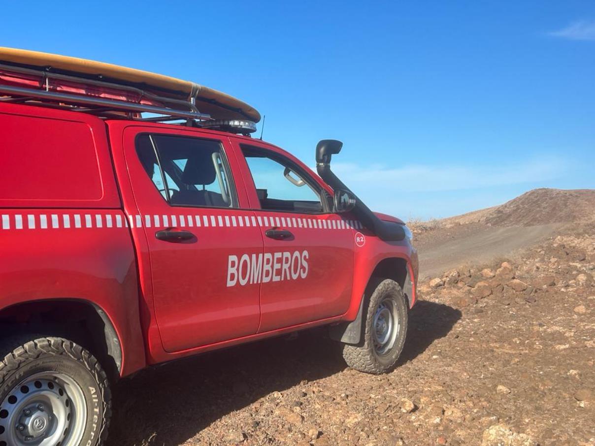 Vehículo de los Bomberos