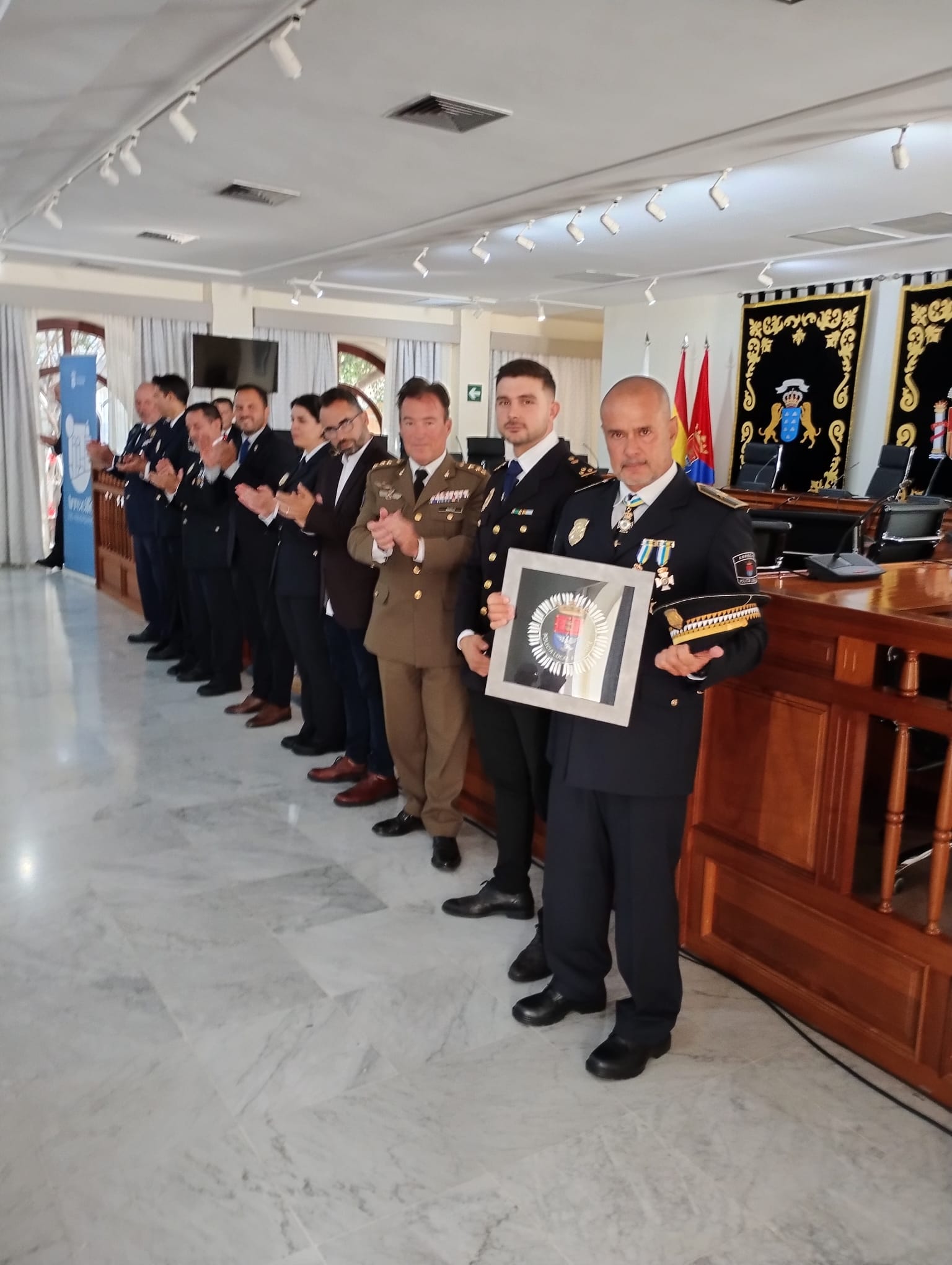 Arrecife condecora a agentes de la Policía Local, 2023