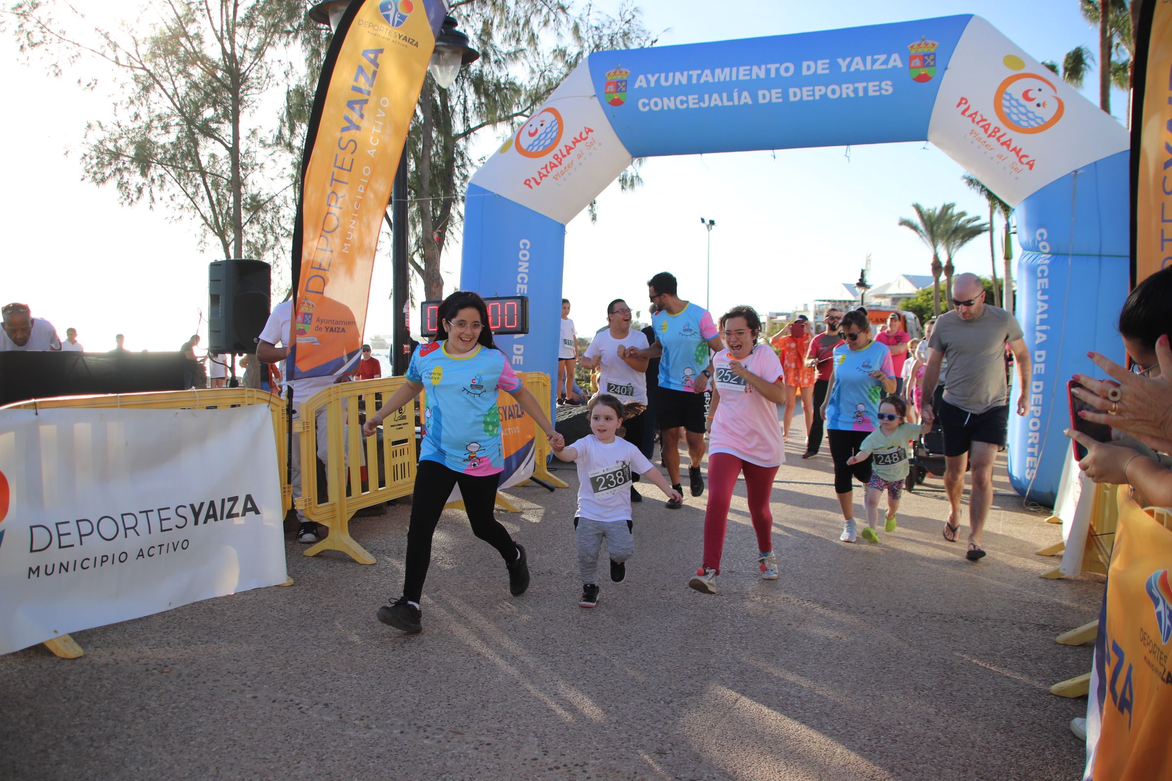 Carrera solidaria de Creciendo Yaiza, 2023
