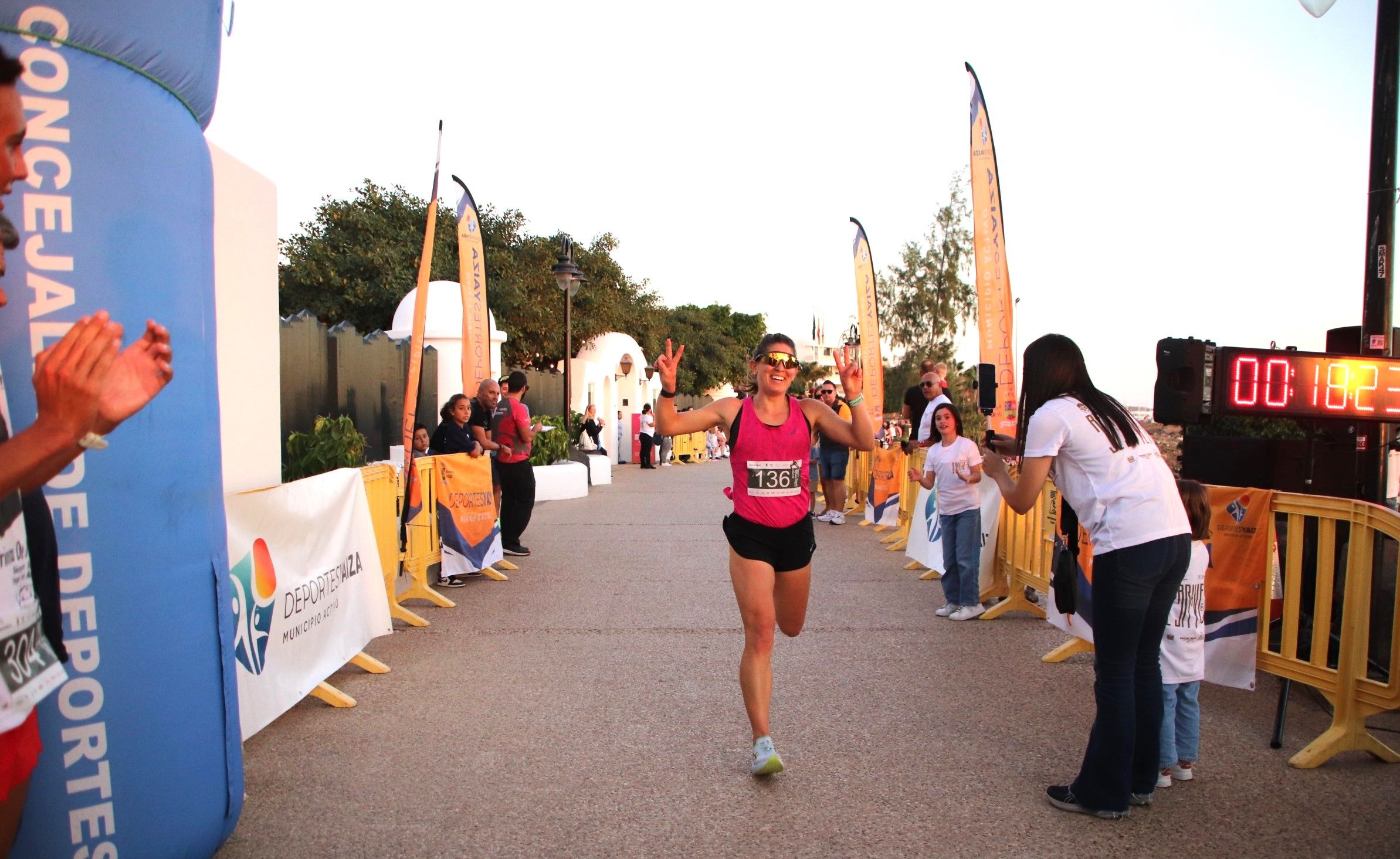 Carrera solidaria de Creciendo Yaiza, 2023
