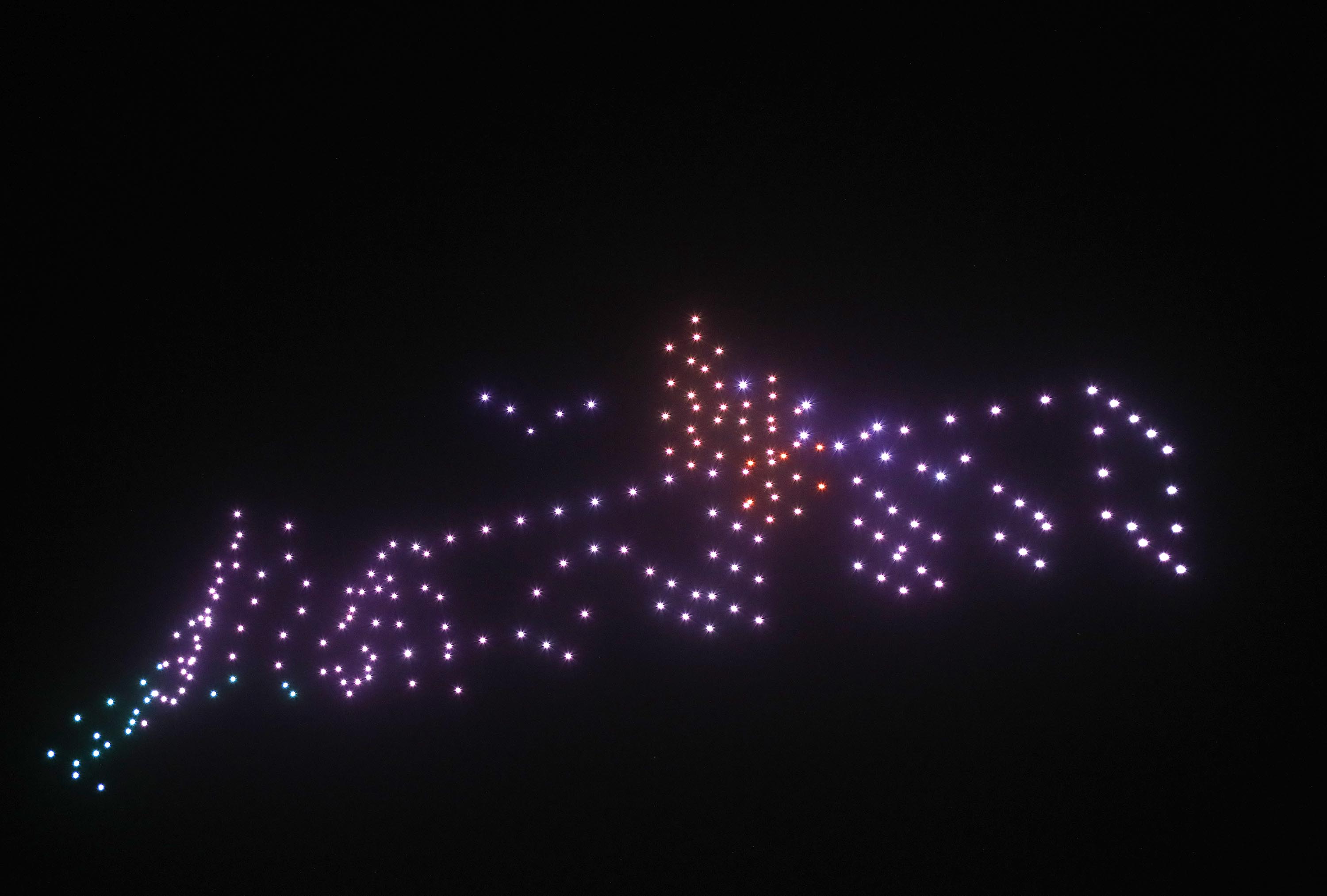 Espectáculo de drones en Navidad, 2023 Espectáculo de drones en Navidad, 2023