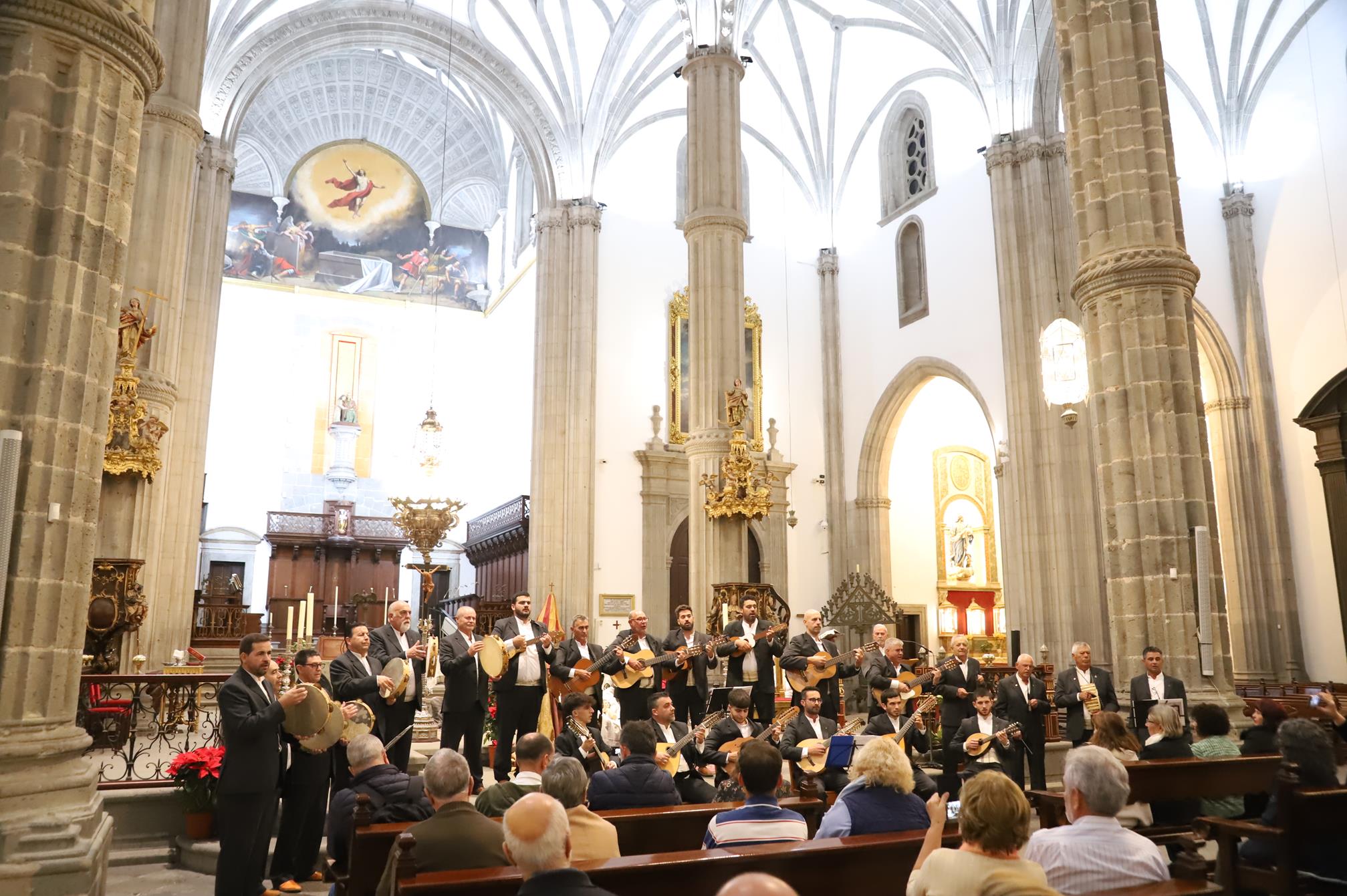 Rancho de Pascua de Tinajo en la Catedral de Santa Ana Rancho de Pascua de Tinajo en la Catedral de Santa Ana