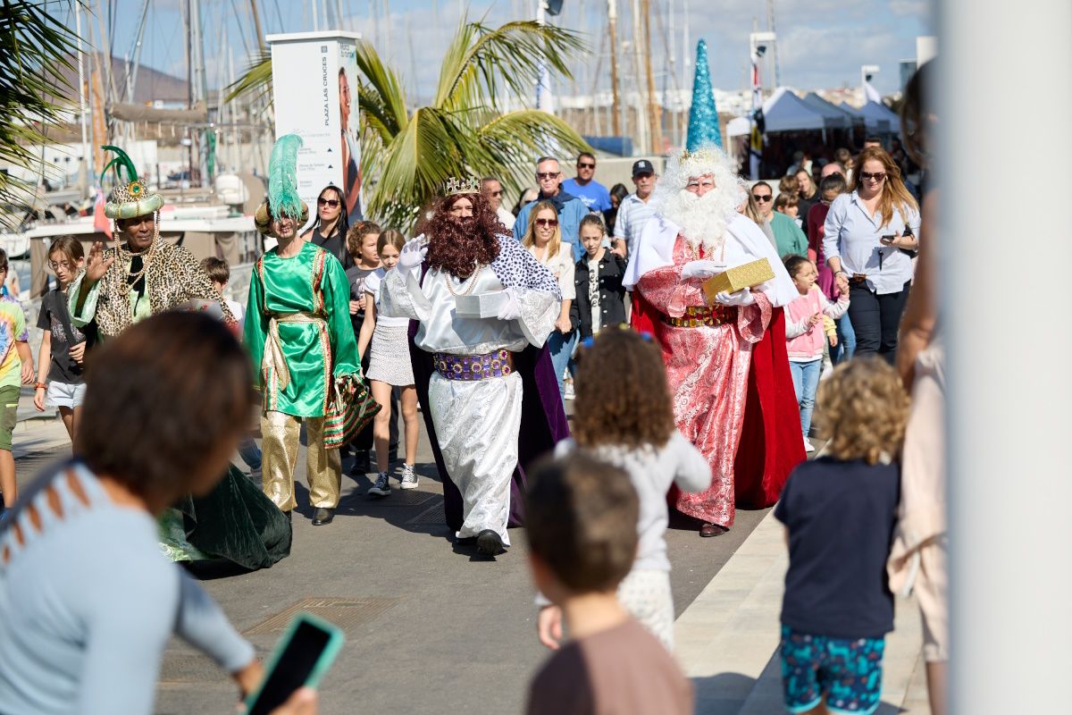 Reyes Magos en Marina Lanzarote
