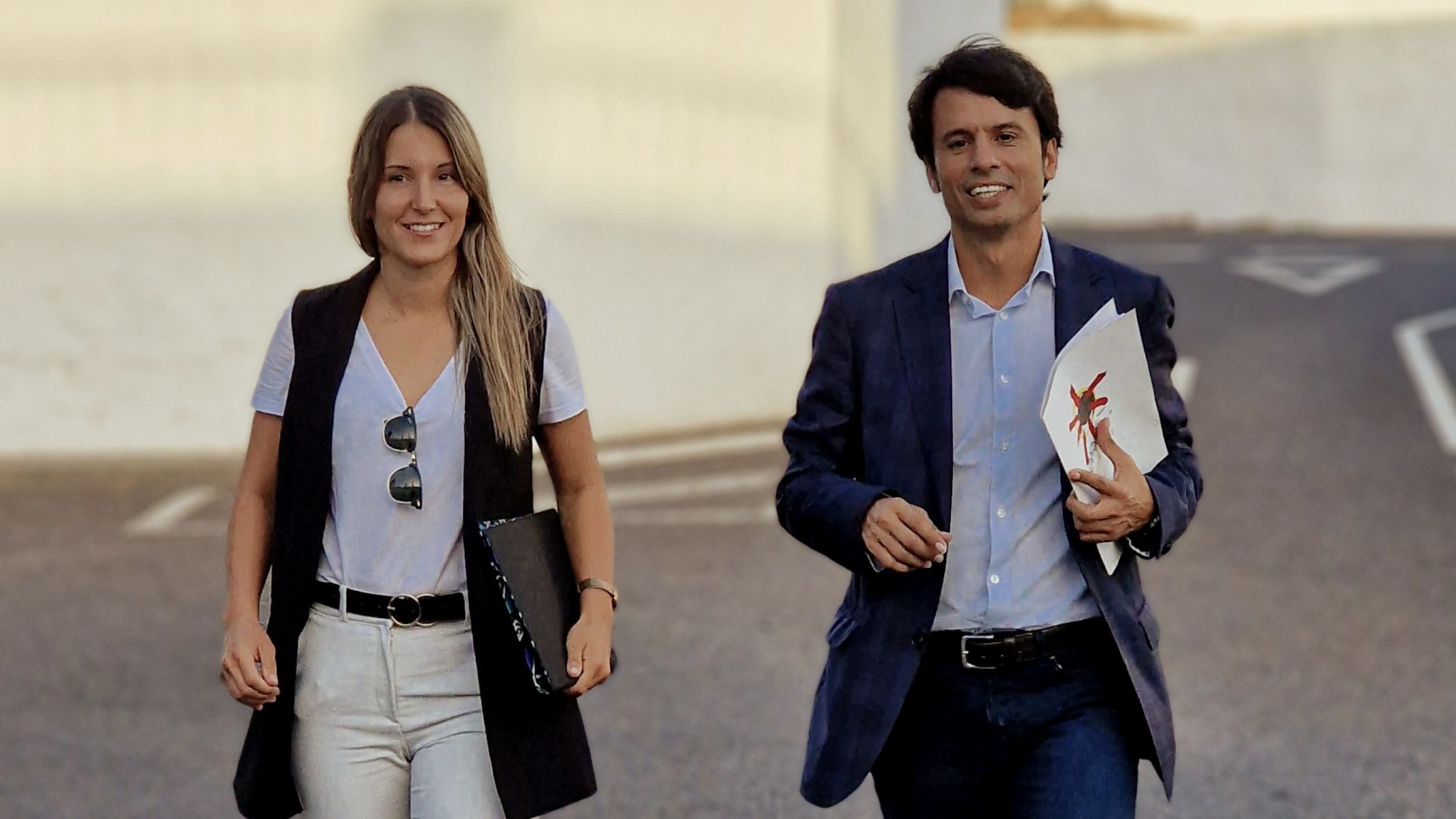 Marcos Bergaz y Jenifer Galaìn (PSOE)