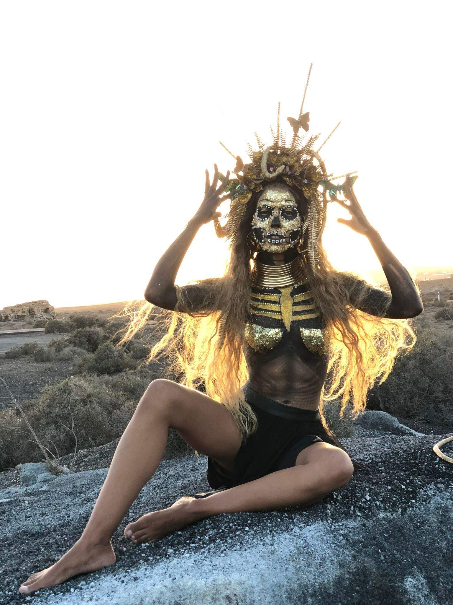 Las creaciones del maquillador Omar Wade