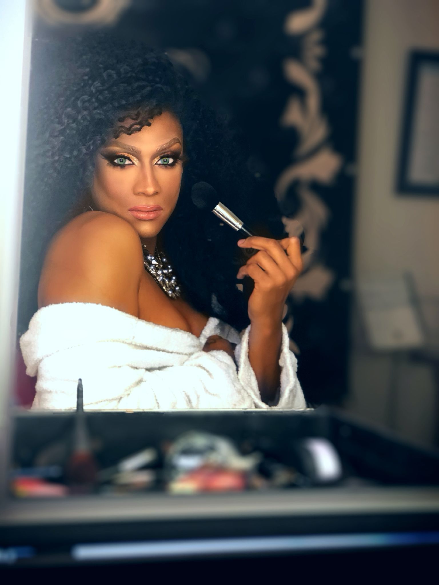 Las creaciones del maquillador Omar Wade