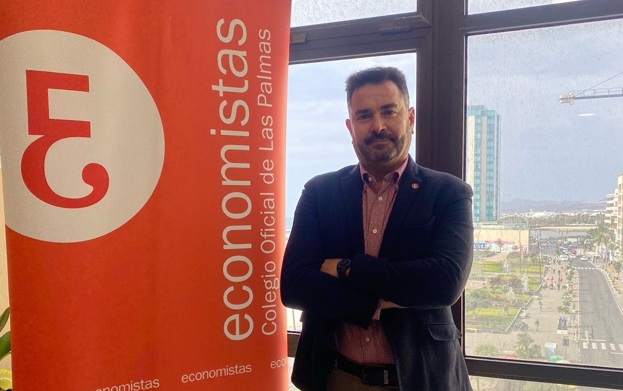 Argeo Mesa, nuevo vicedecano en Lanzarote del Colegio de Economistas de Las Palmas