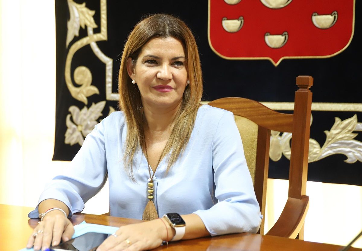 La consejera de Hacienda y Contratación del Cabildo de Lanzarote, María Jesús Tovar