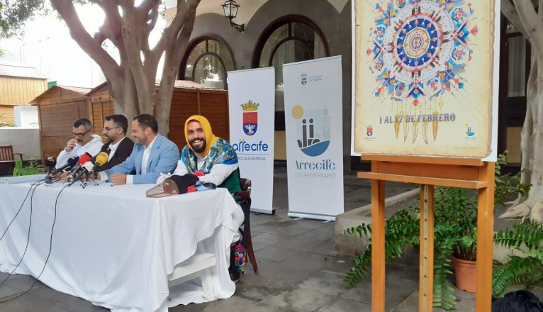 Kike Pérez, pregonero de los carnavales de Arrecife.