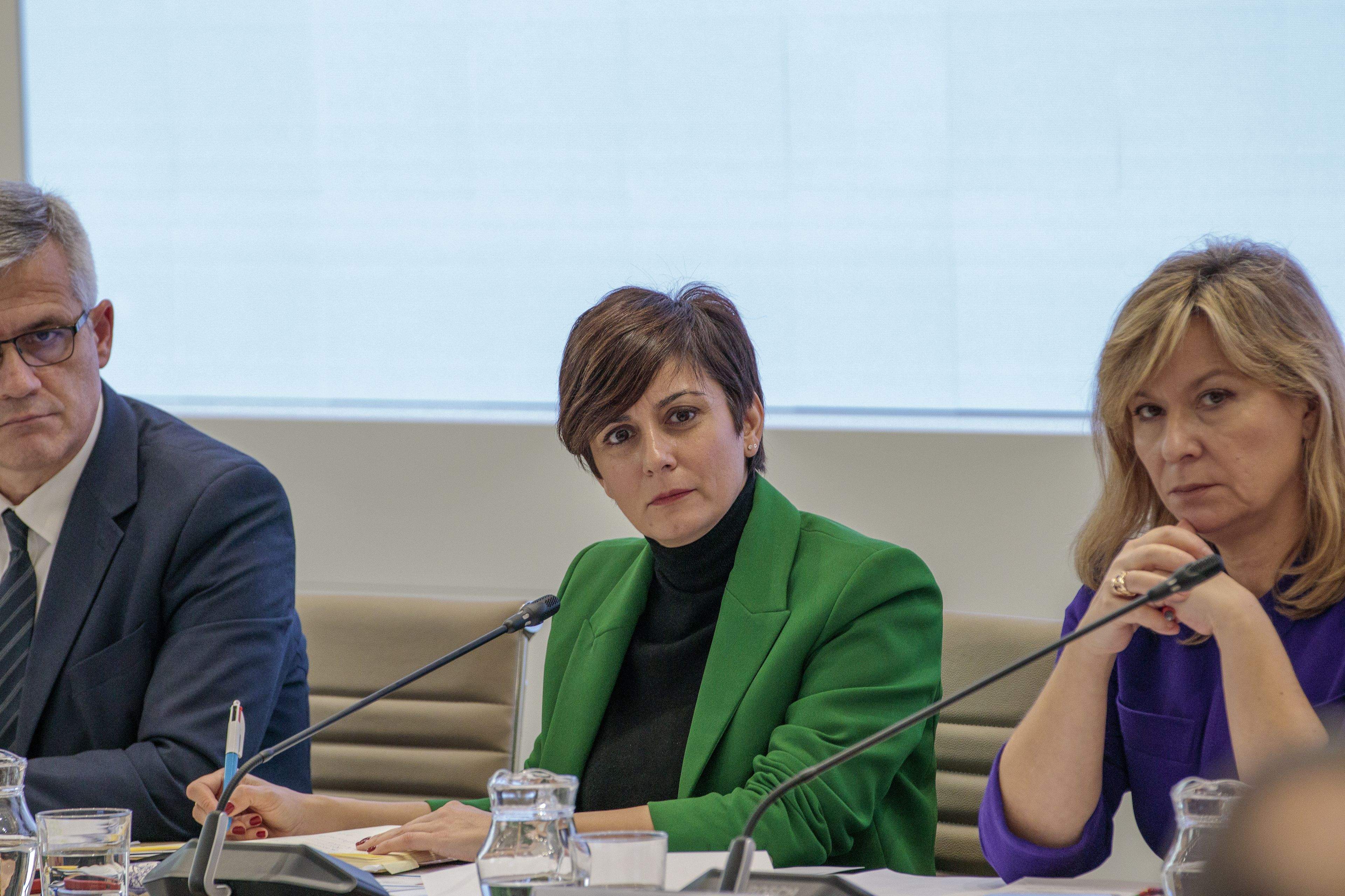 The Minister of Housing and Urban Agenda, Isabel Rodríguez