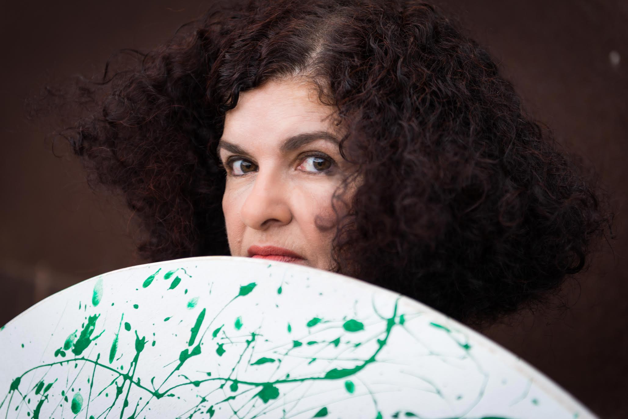 La artista Rufina Santana. Foto: Dirk Lesh.