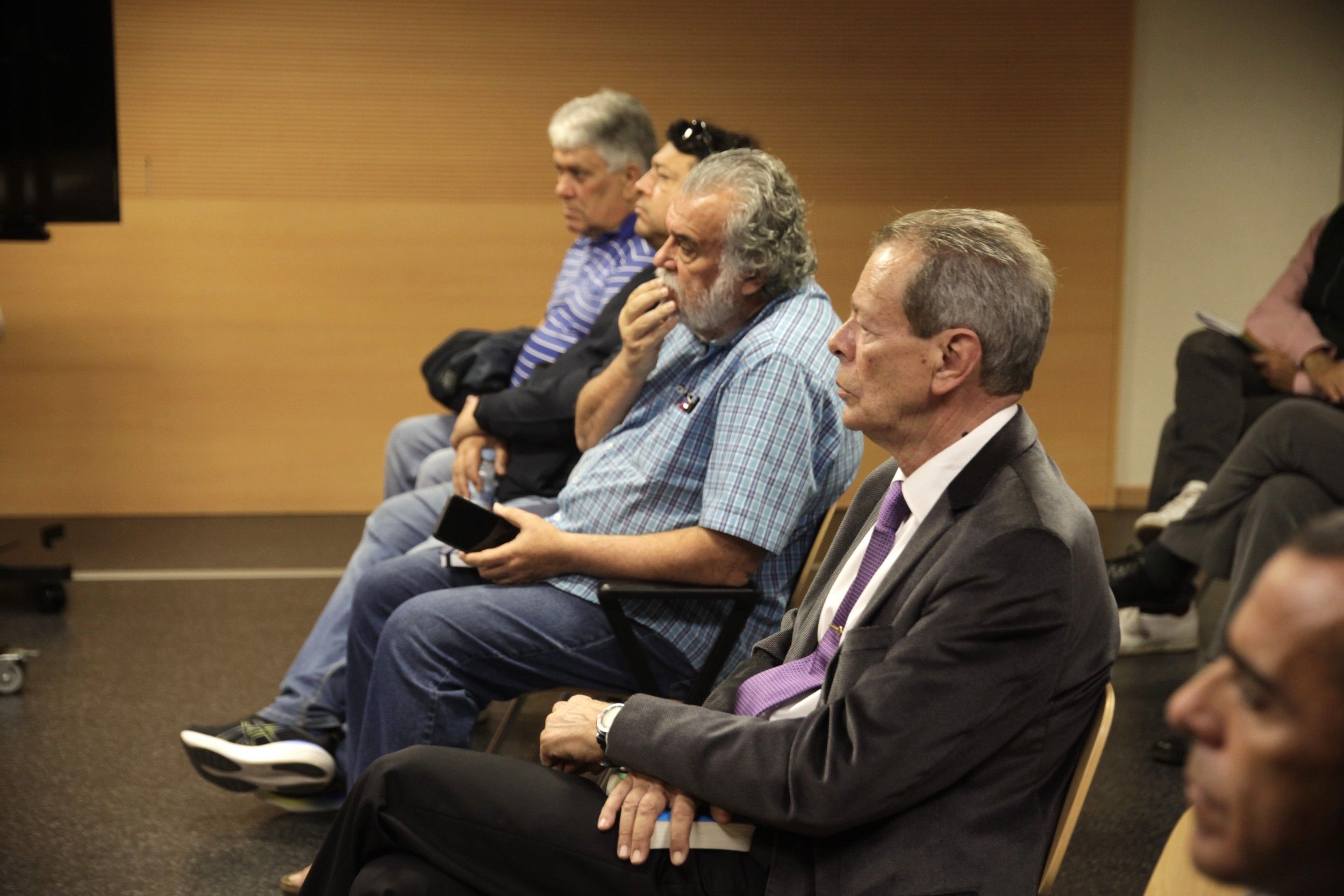 Banquillo de los acusados en el juicio por el caso Montecarlo. Foto: Juan Mateos. Banquillo de los acusados en el juicio por el caso Montecarlo. Foto: Juan Mateos.