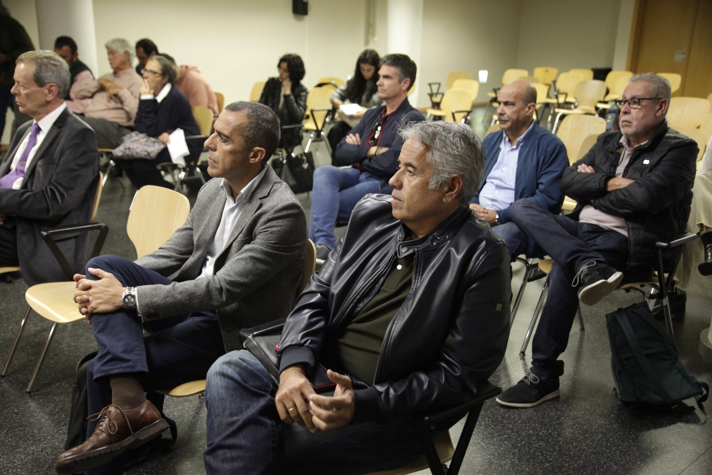 Banquillo de los acusados en el juicio por el caso Montecarlo. Foto: Juan Mateos. Banquillo de los acusados en el juicio por el caso Montecarlo. Foto: Juan Mateos.