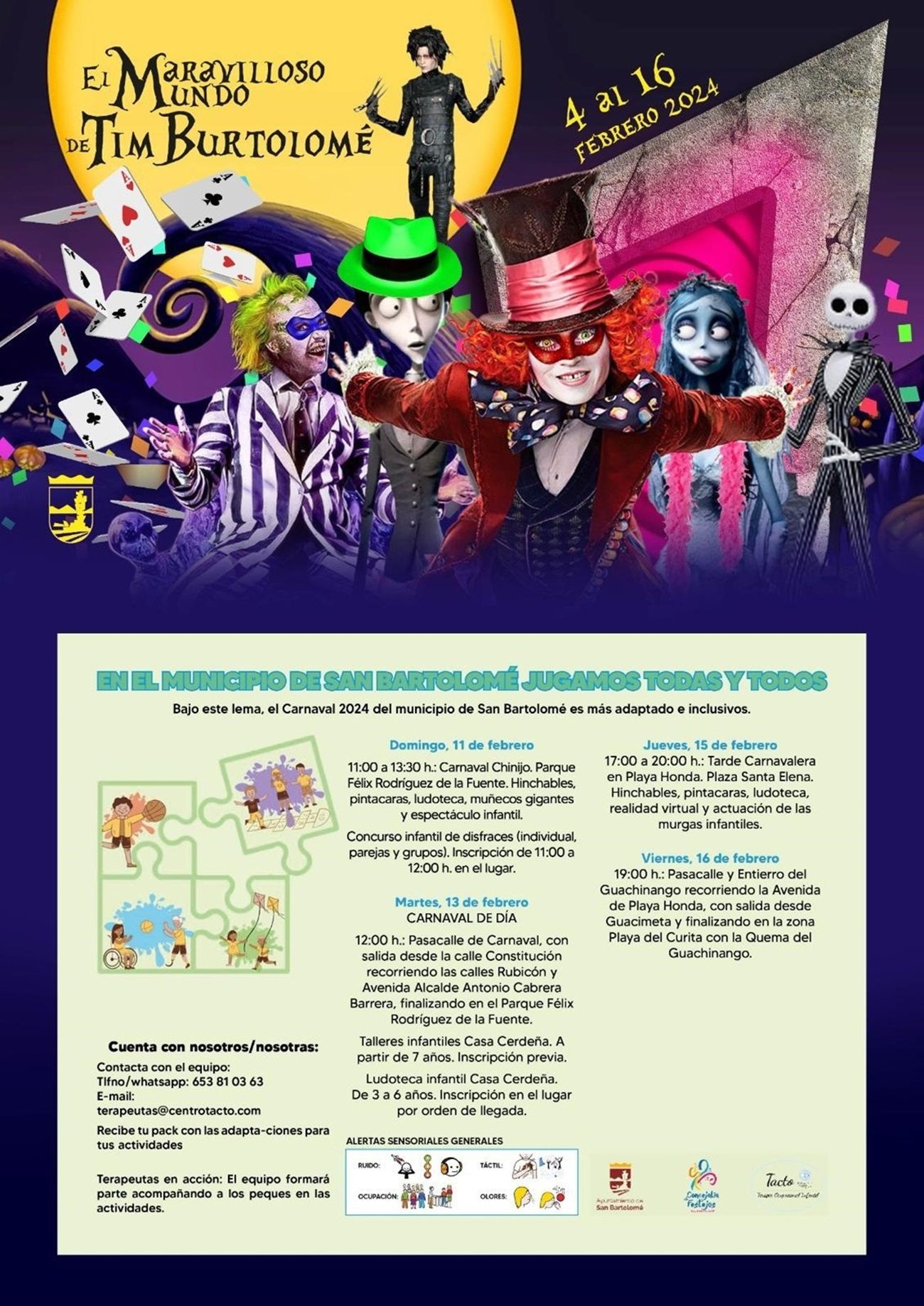 Carnaval Inclusivo San Bartolomé 2024