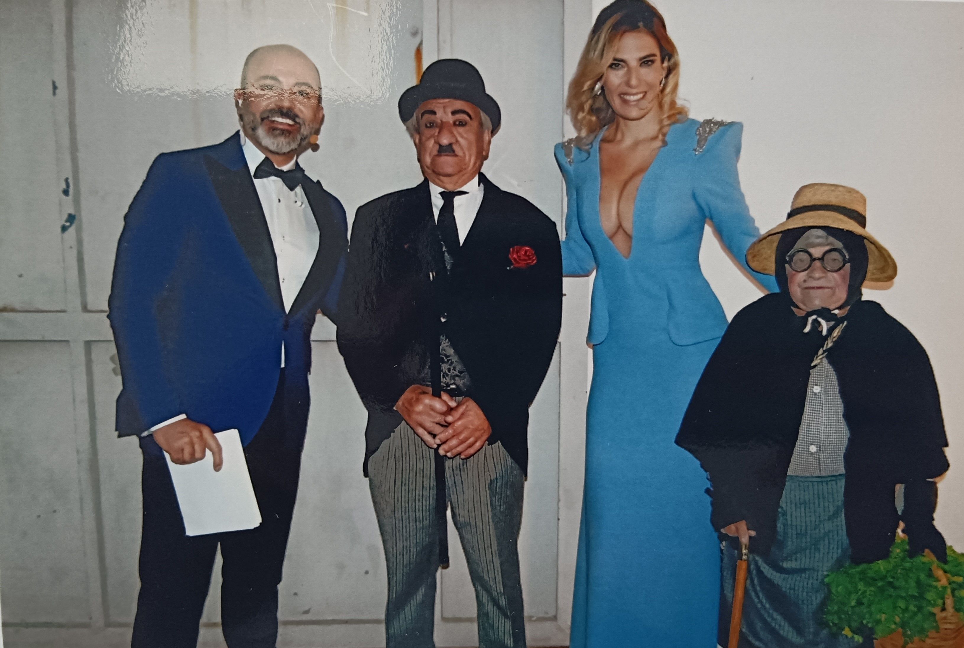 Juan Medina durante los Carnavales en Lanzarote
