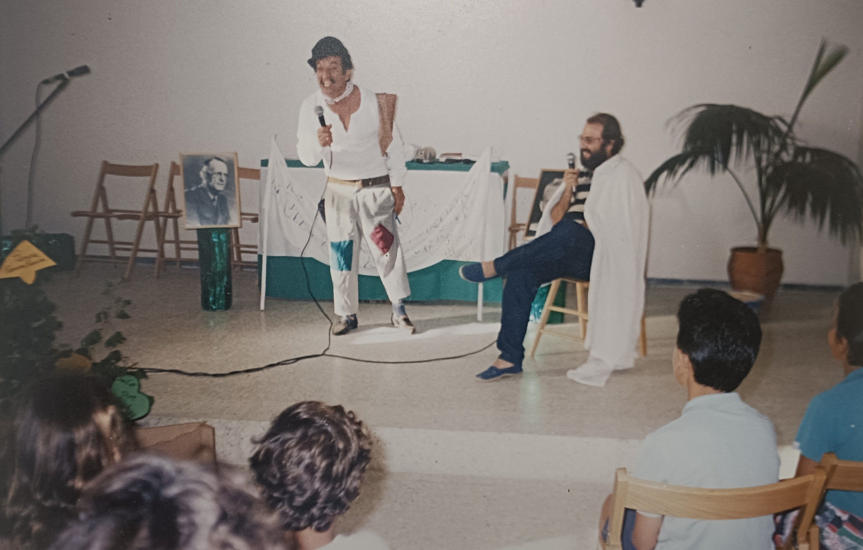 Juan Medina durante los Carnavales en Lanzarote