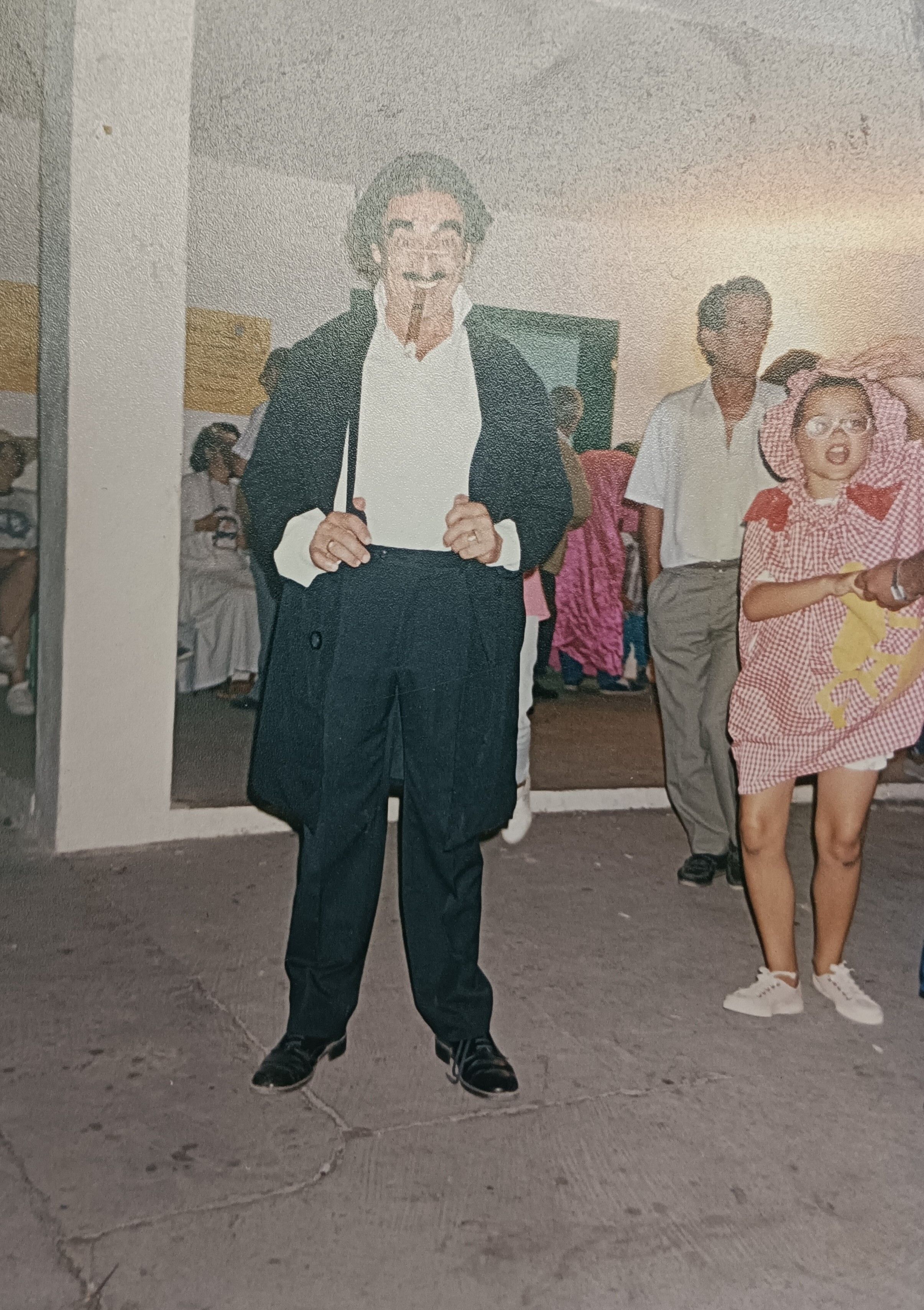 Juan Medina durante los Carnavales en Lanzarote