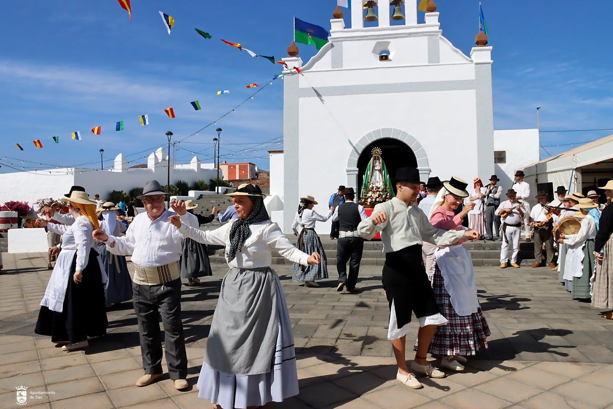 Celebración de las fiestas patronales de Tías