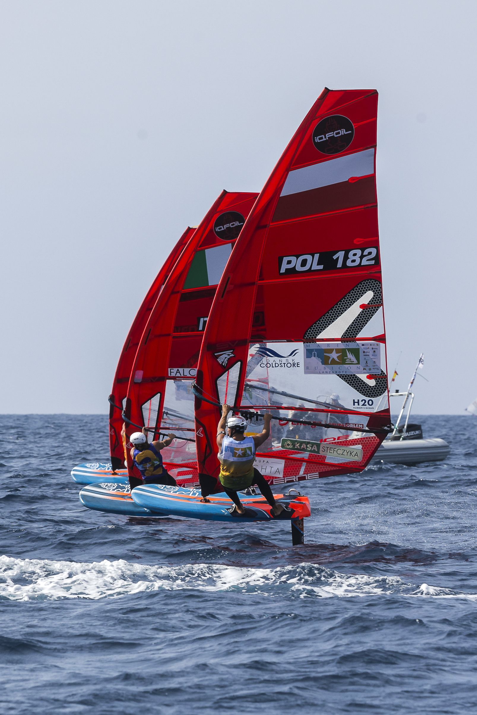 Campeonato del mundo de iQFOiL, 2024 (© Sailing Energy/Marina Rubicón)