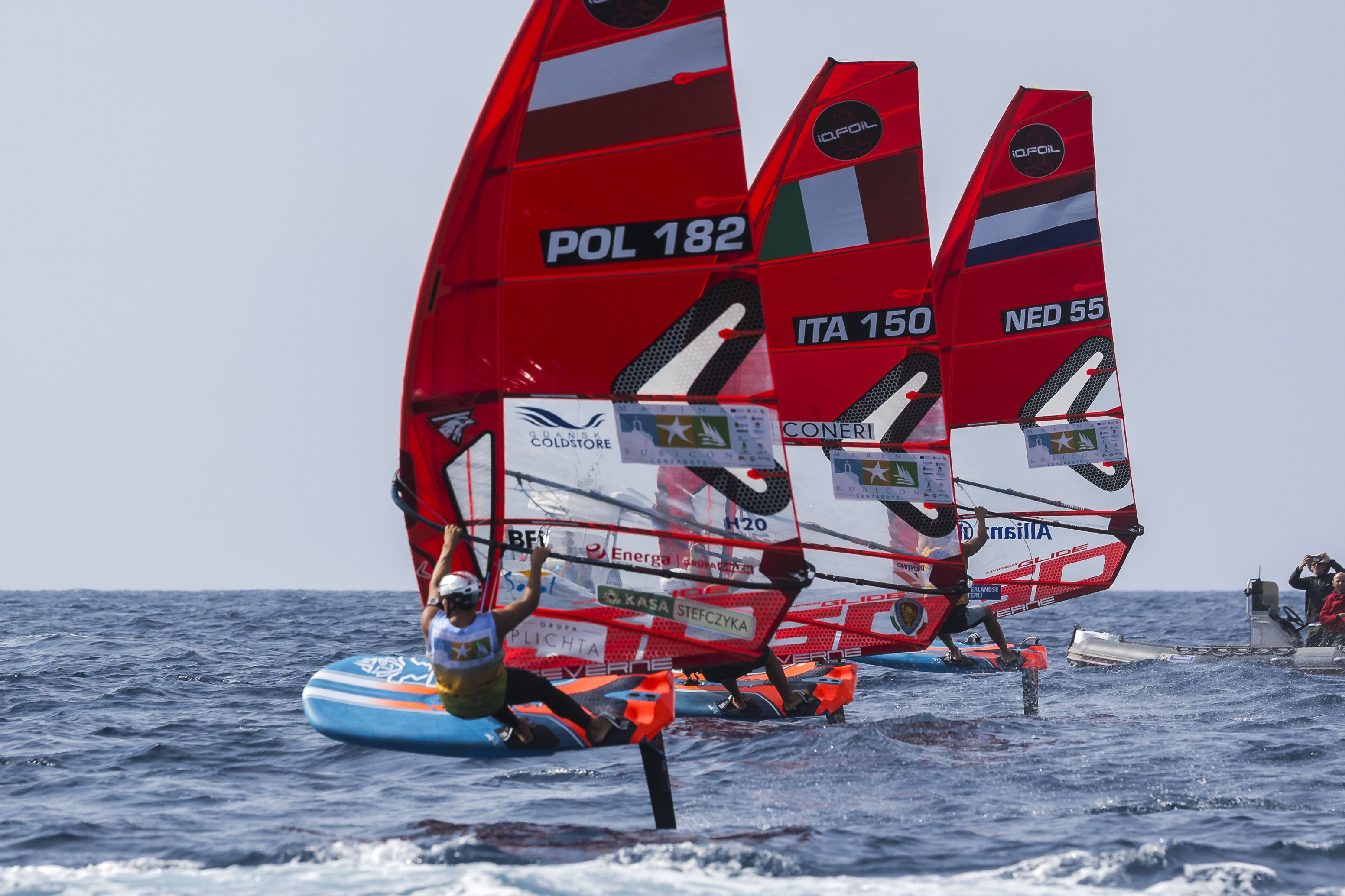 Campeonato del mundo de iQFOiL, 2024 (© Sailing Energy/Marina Rubicón)