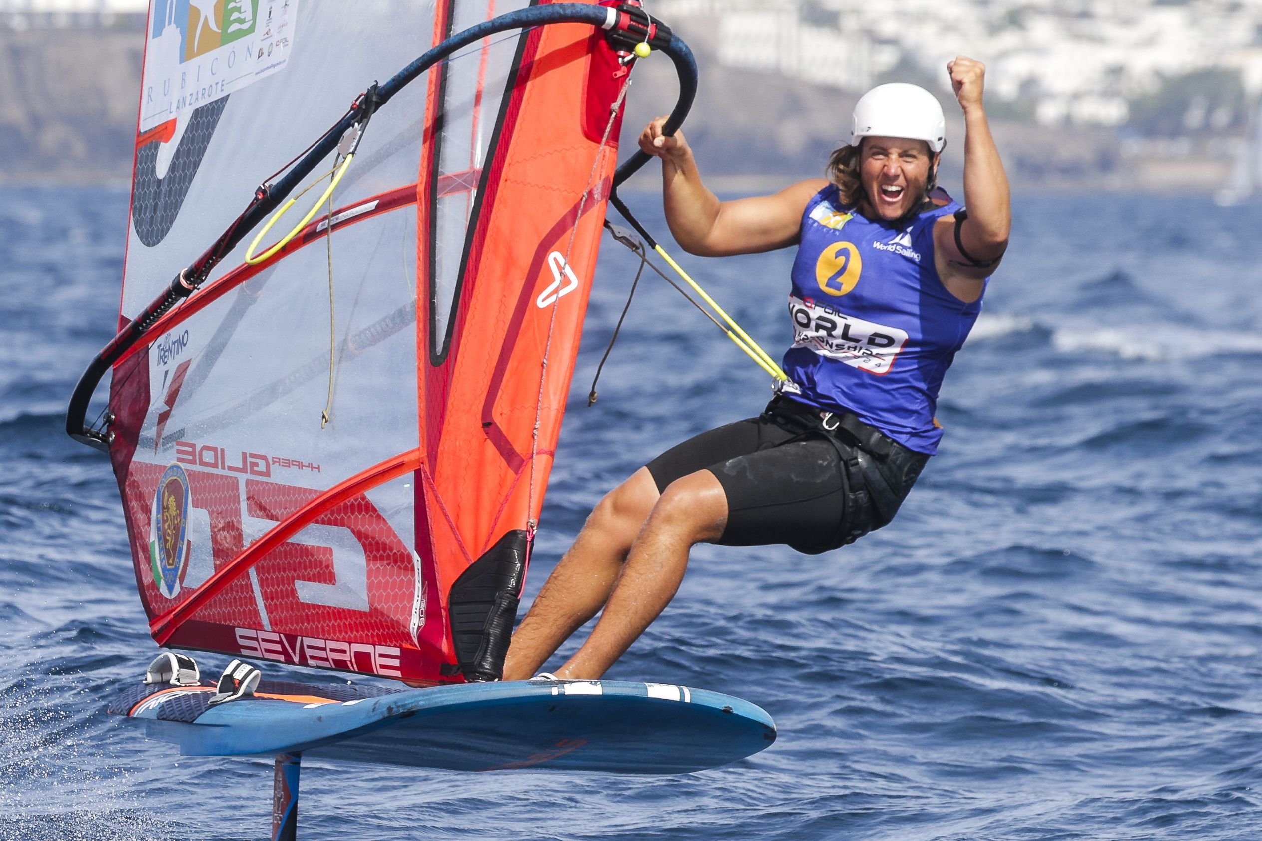 Campeonato del mundo de iQFOiL, 2024 (© Sailing Energy/Marina Rubicón)