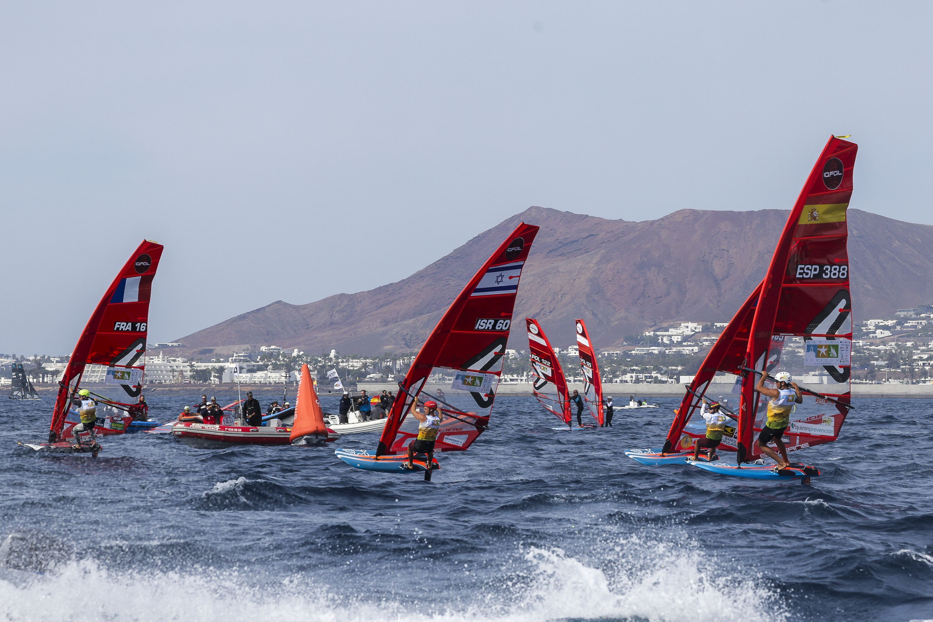 Campeonato del mundo de iQFOiL, 2024 (© Sailing Energy/Marina Rubicón)