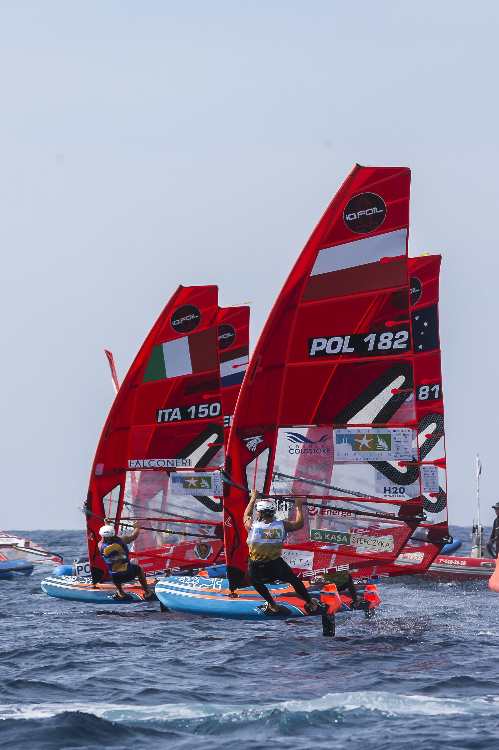 Campeonato del mundo de iQFOiL, 2024 (© Sailing Energy/Marina Rubicón)