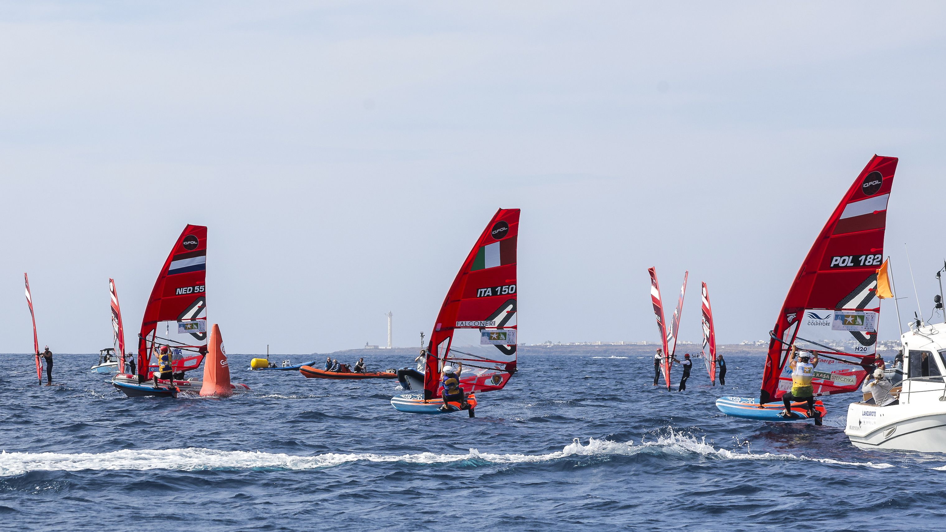 Campeonato del mundo de iQFOiL, 2024 (© Sailing Energy/Marina Rubicón)