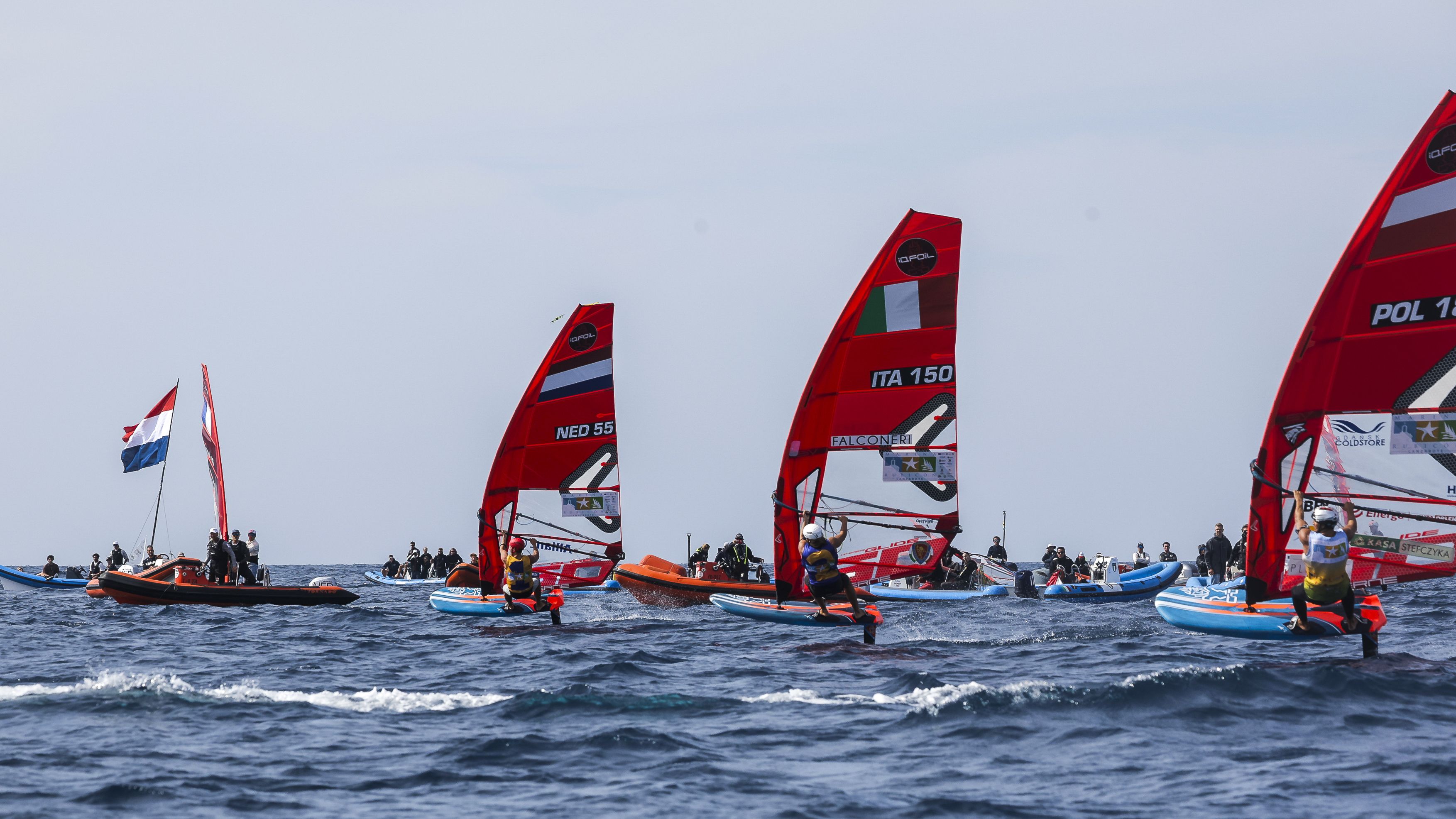Campeonato del mundo de iQFOiL, 2024 (© Sailing Energy/Marina Rubicón)