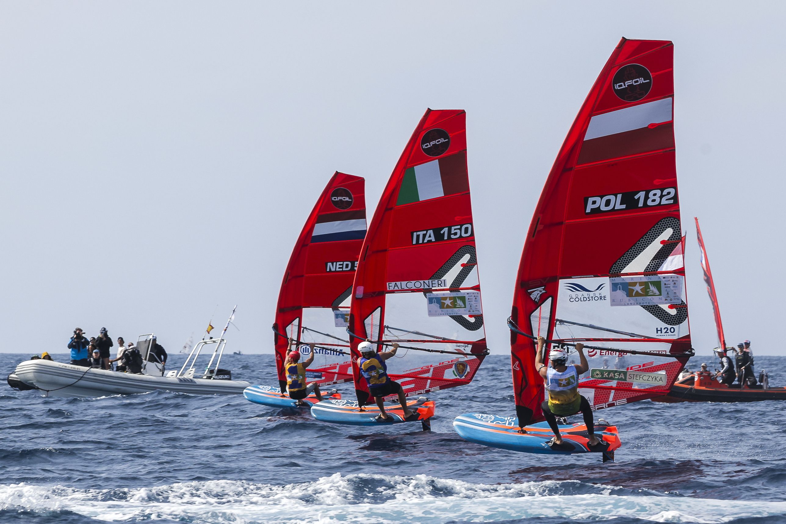 Campeonato del mundo de iQFOiL, 2024 (© Sailing Energy/Marina Rubicón)