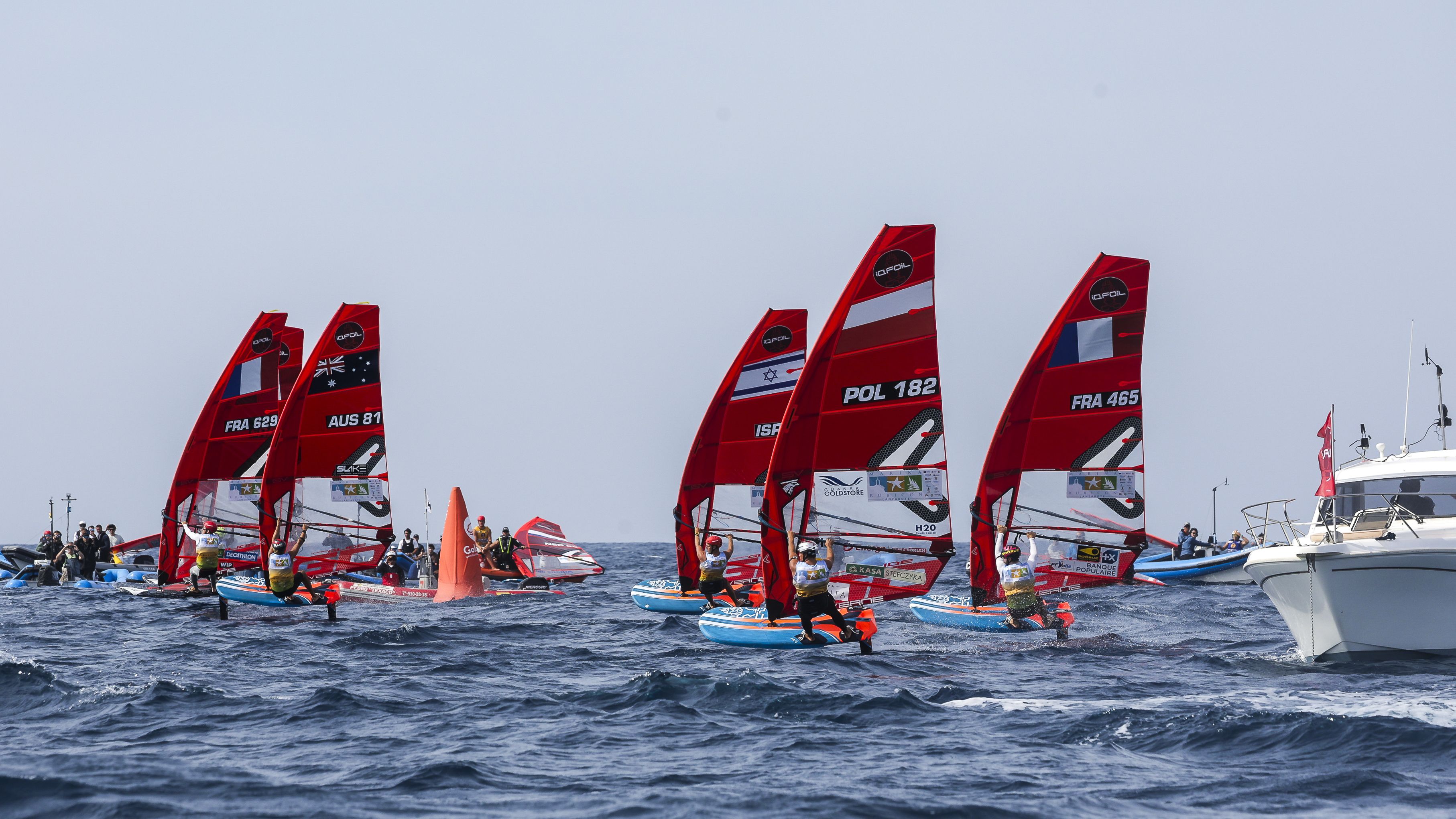 Campeonato del mundo de iQFOiL, 2024 (© Sailing Energy/Marina Rubicón)