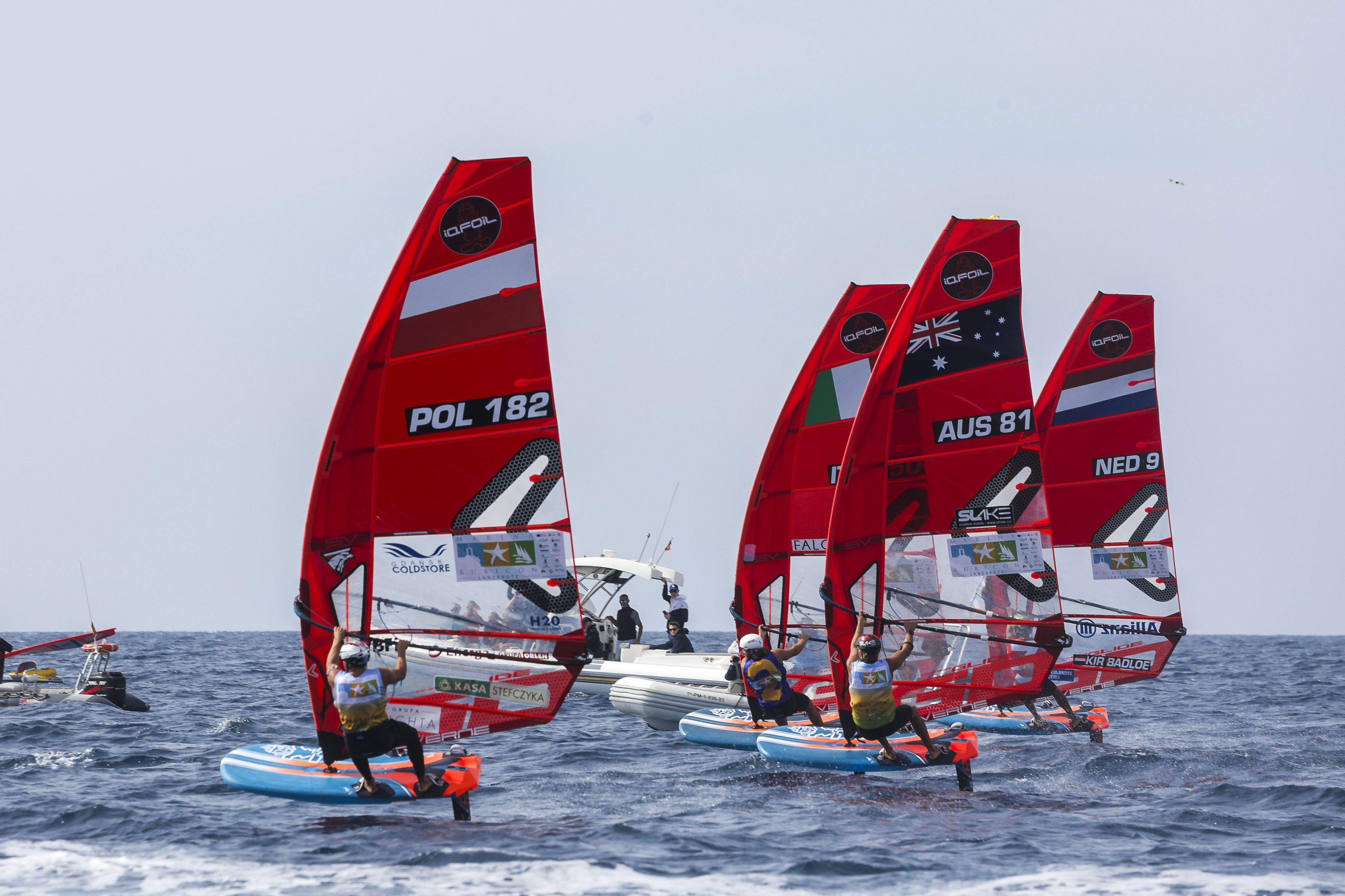 Campeonato del mundo de iQFOiL, 2024 (© Sailing Energy/Marina Rubicón)
