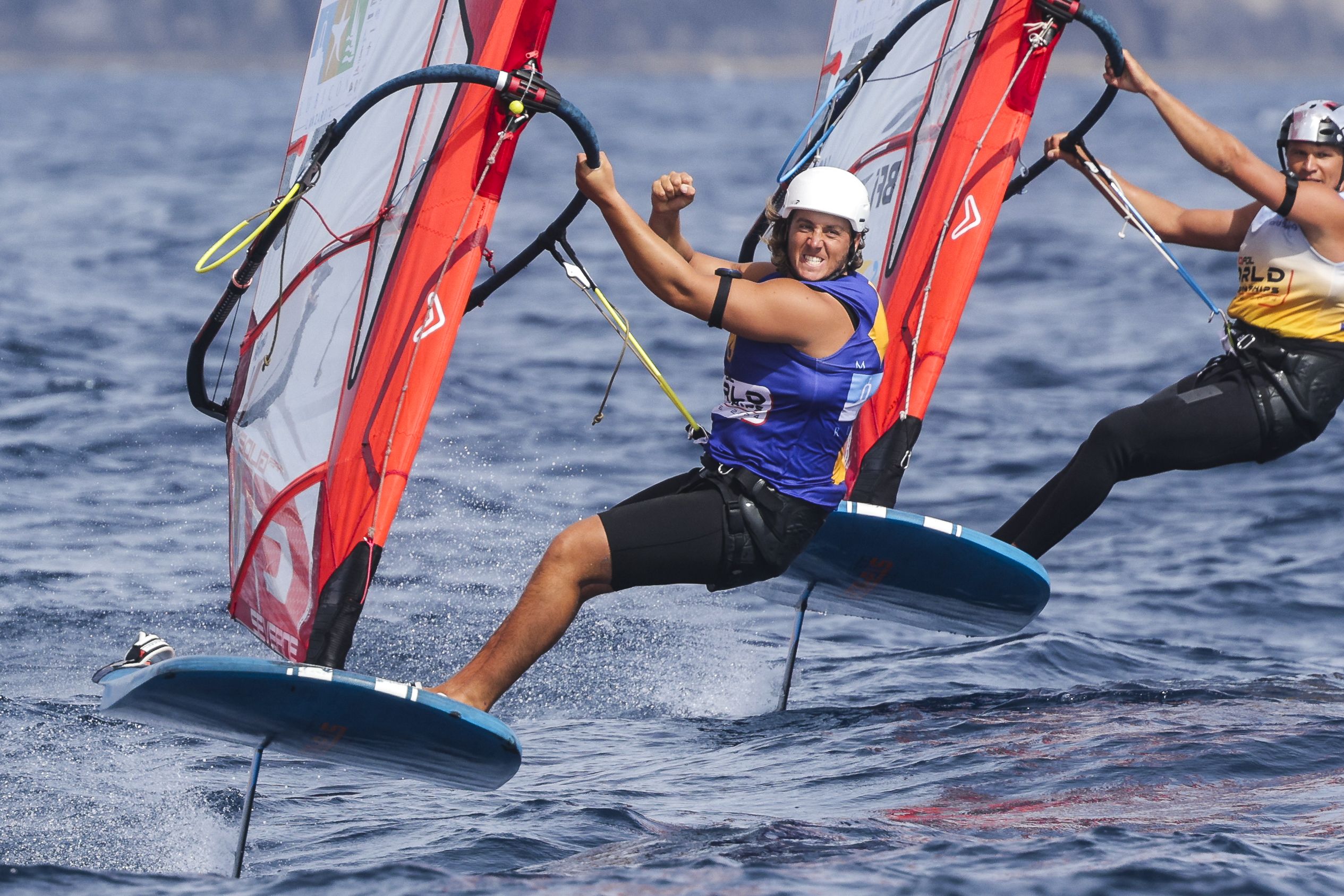Campeonato del mundo de iQFOiL, 2024 (© Sailing Energy/Marina Rubicón)