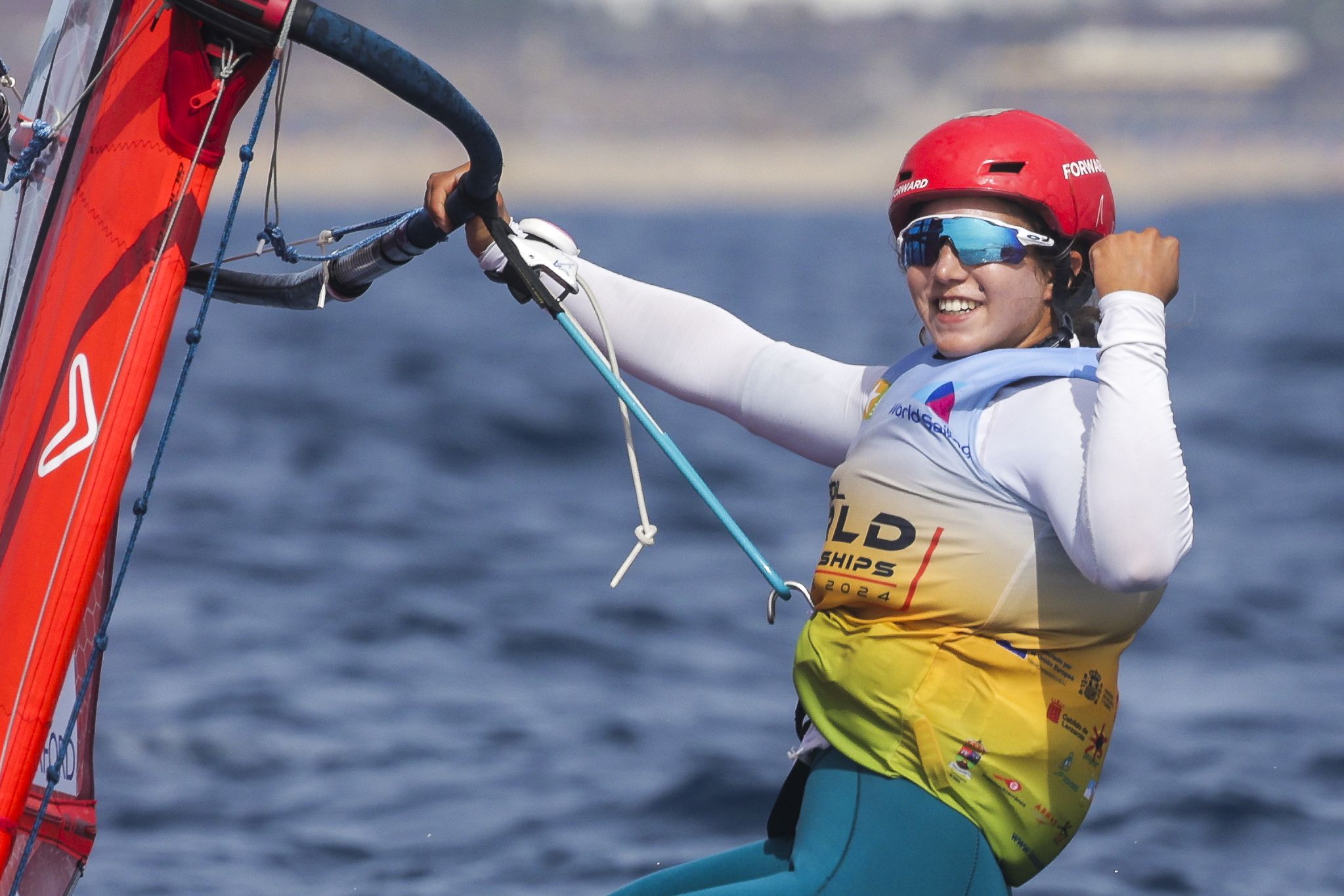 Campeonato del mundo de iQFOiL, 2024 (© Sailing Energy/Marina Rubicón)