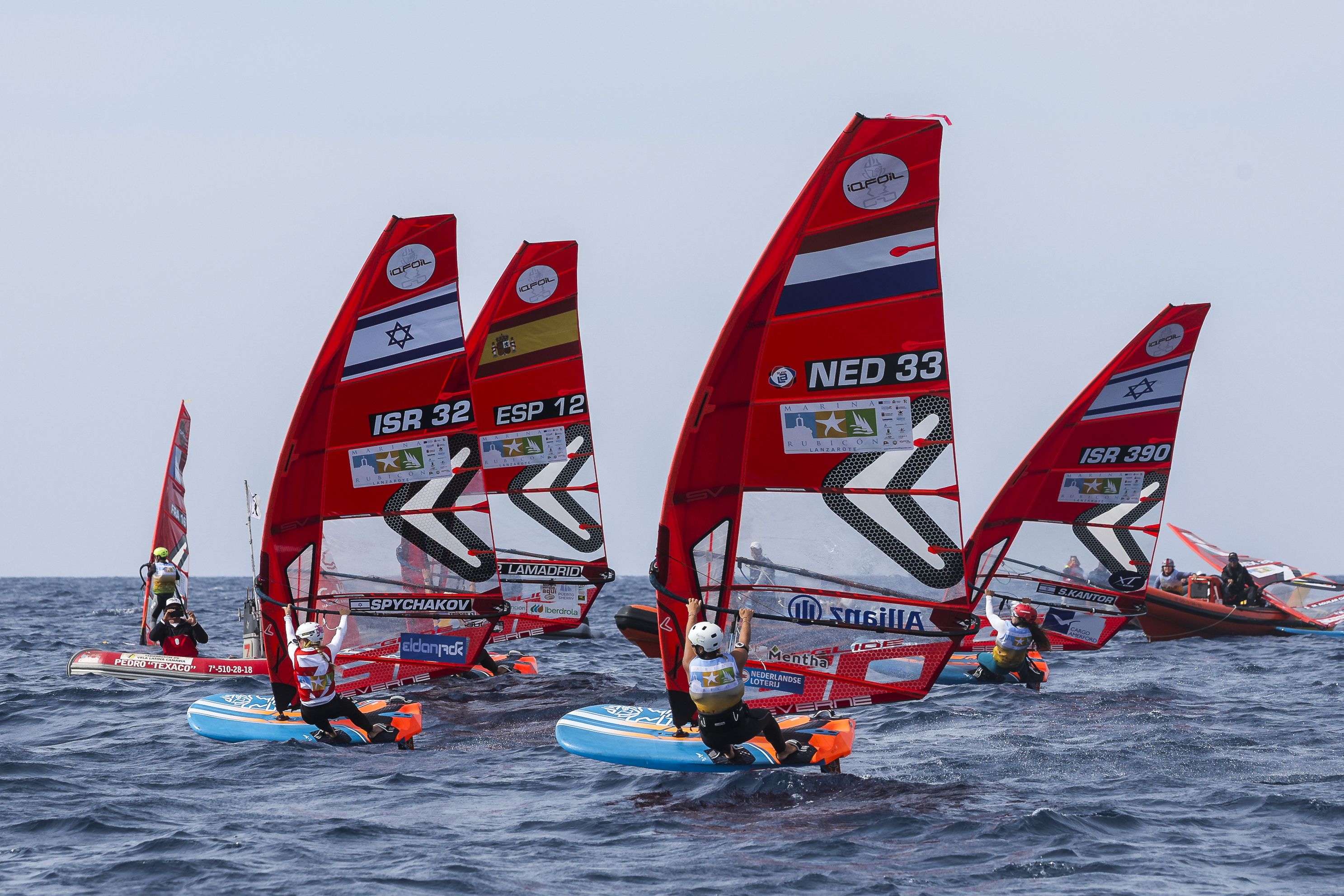 Campeonato del mundo de iQFOiL, 2024 (© Sailing Energy/Marina Rubicón)