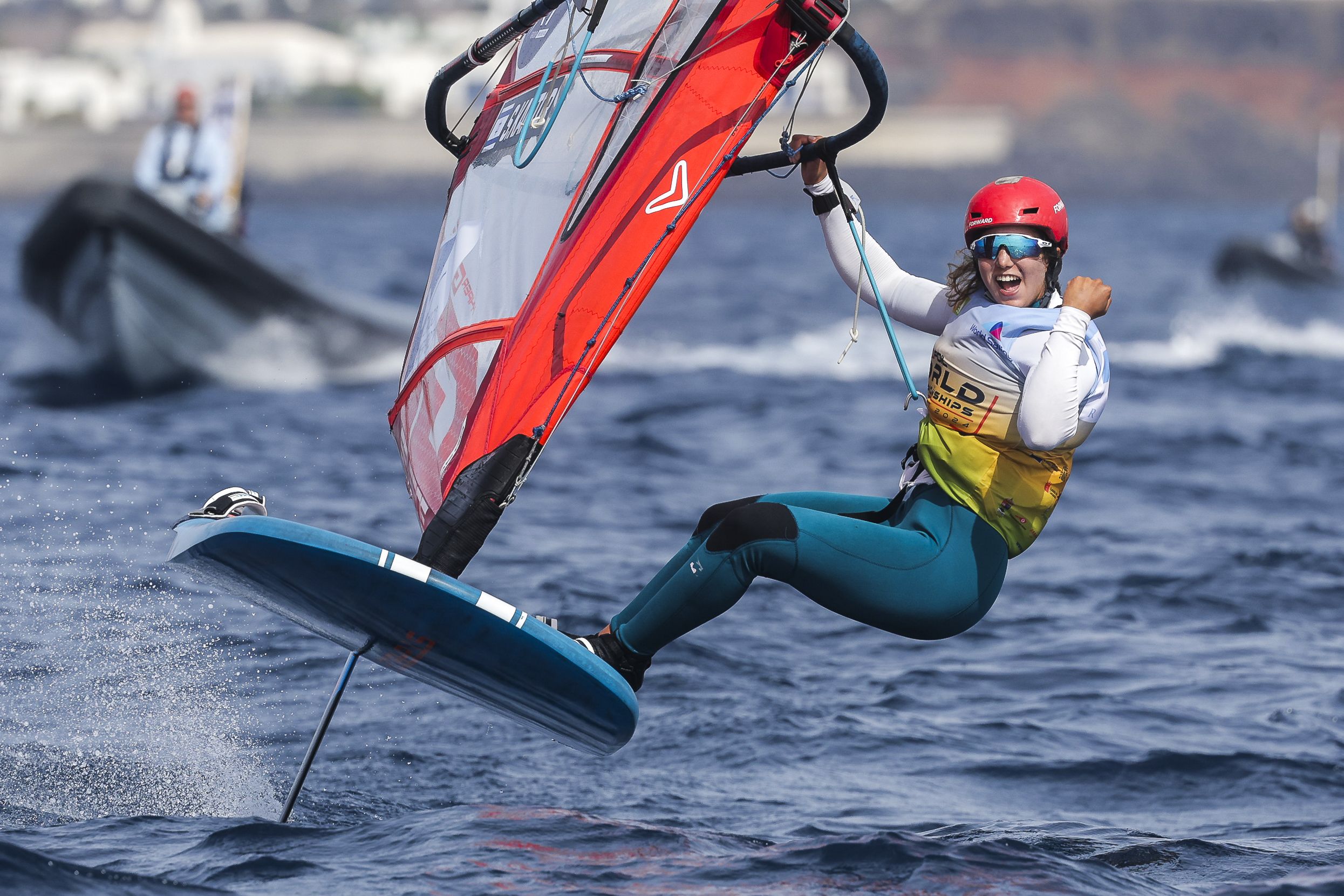 Campeonato del mundo de iQFOiL, 2024 (© Sailing Energy/Marina Rubicón)