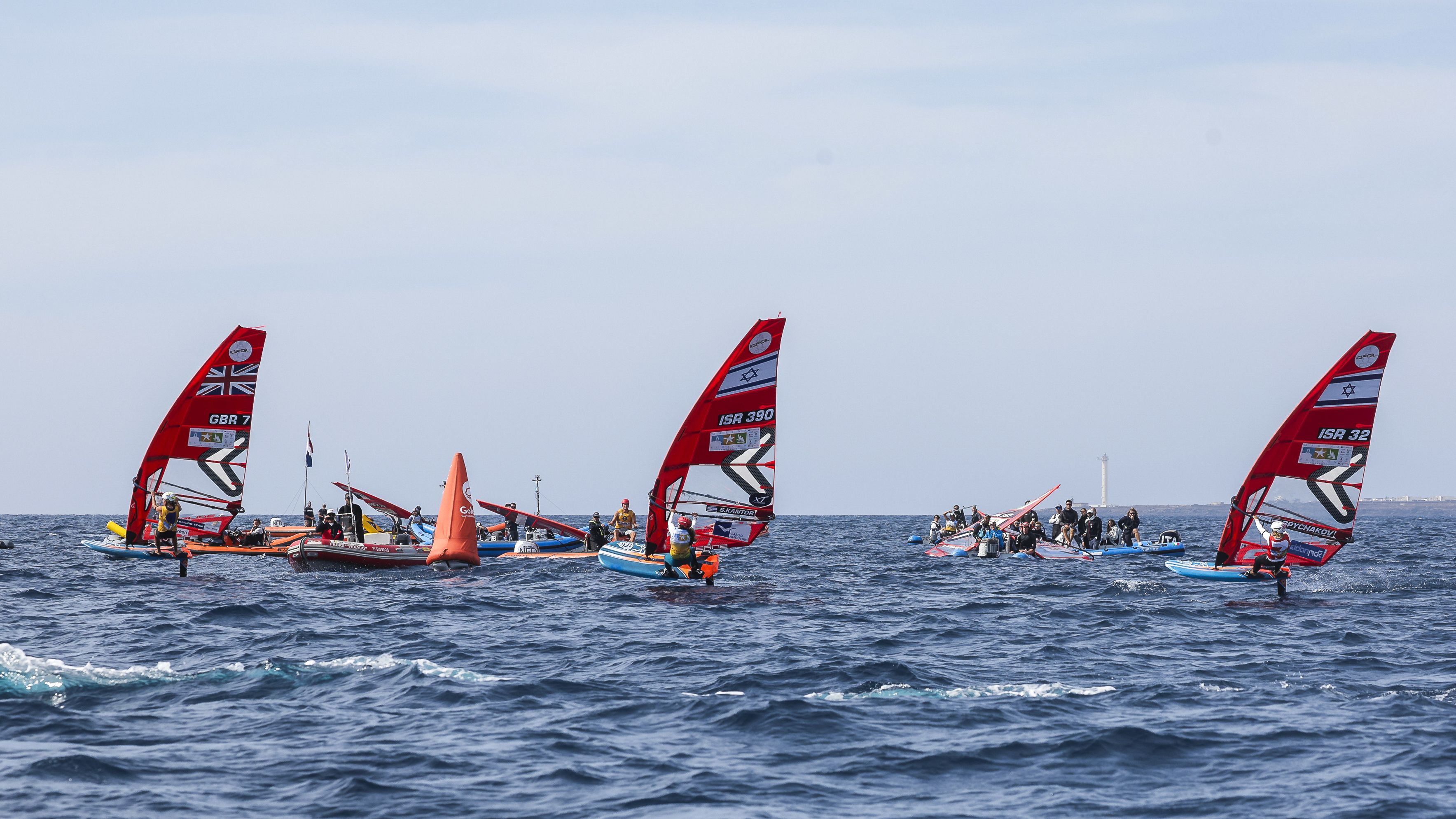Campeonato del mundo de iQFOiL, 2024 (© Sailing Energy/Marina Rubicón)