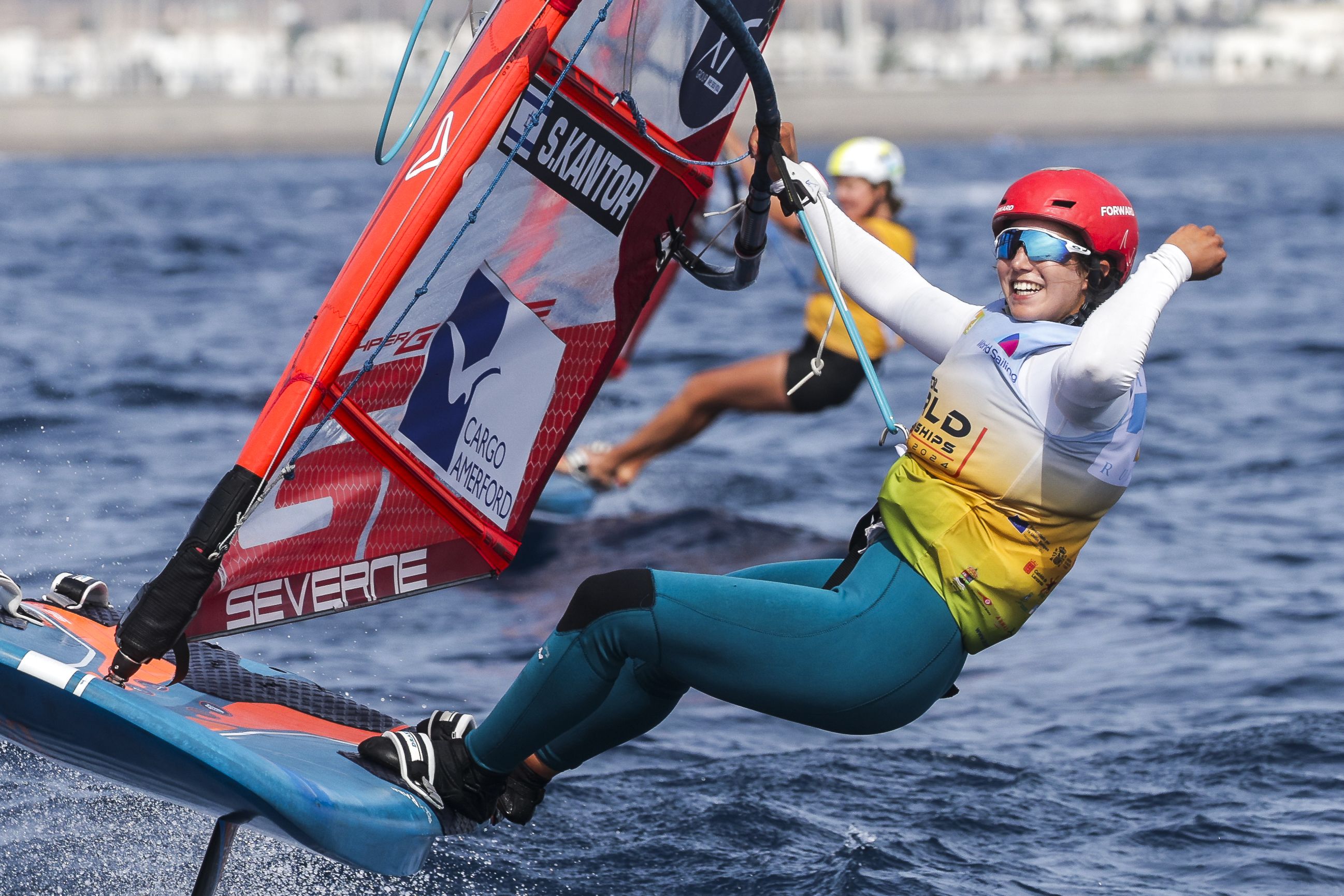 Campeonato del mundo de iQFOiL, 2024 (© Sailing Energy/Marina Rubicón)