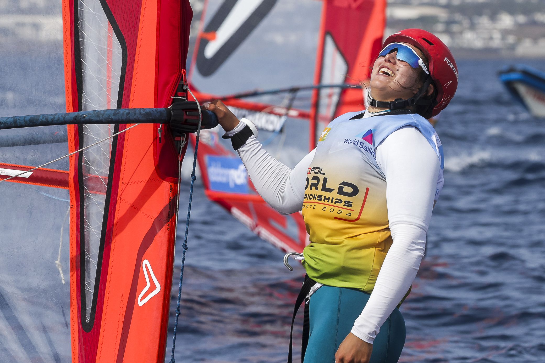 Campeonato del mundo de iQFOiL, 2024 (© Sailing Energy/Marina Rubicón)