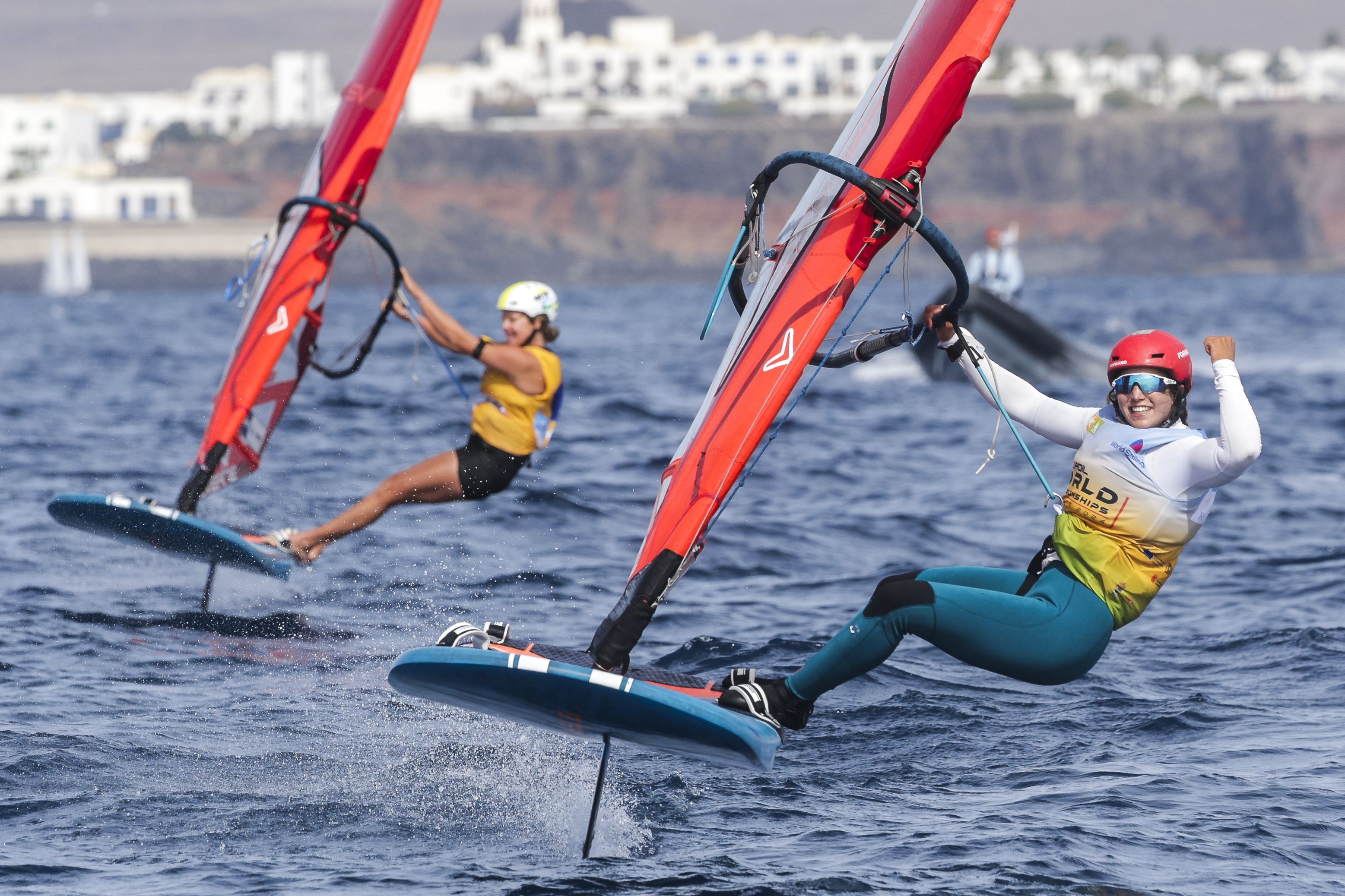 Campeonato del mundo de iQFOiL, 2024 (© Sailing Energy/Marina Rubicón)