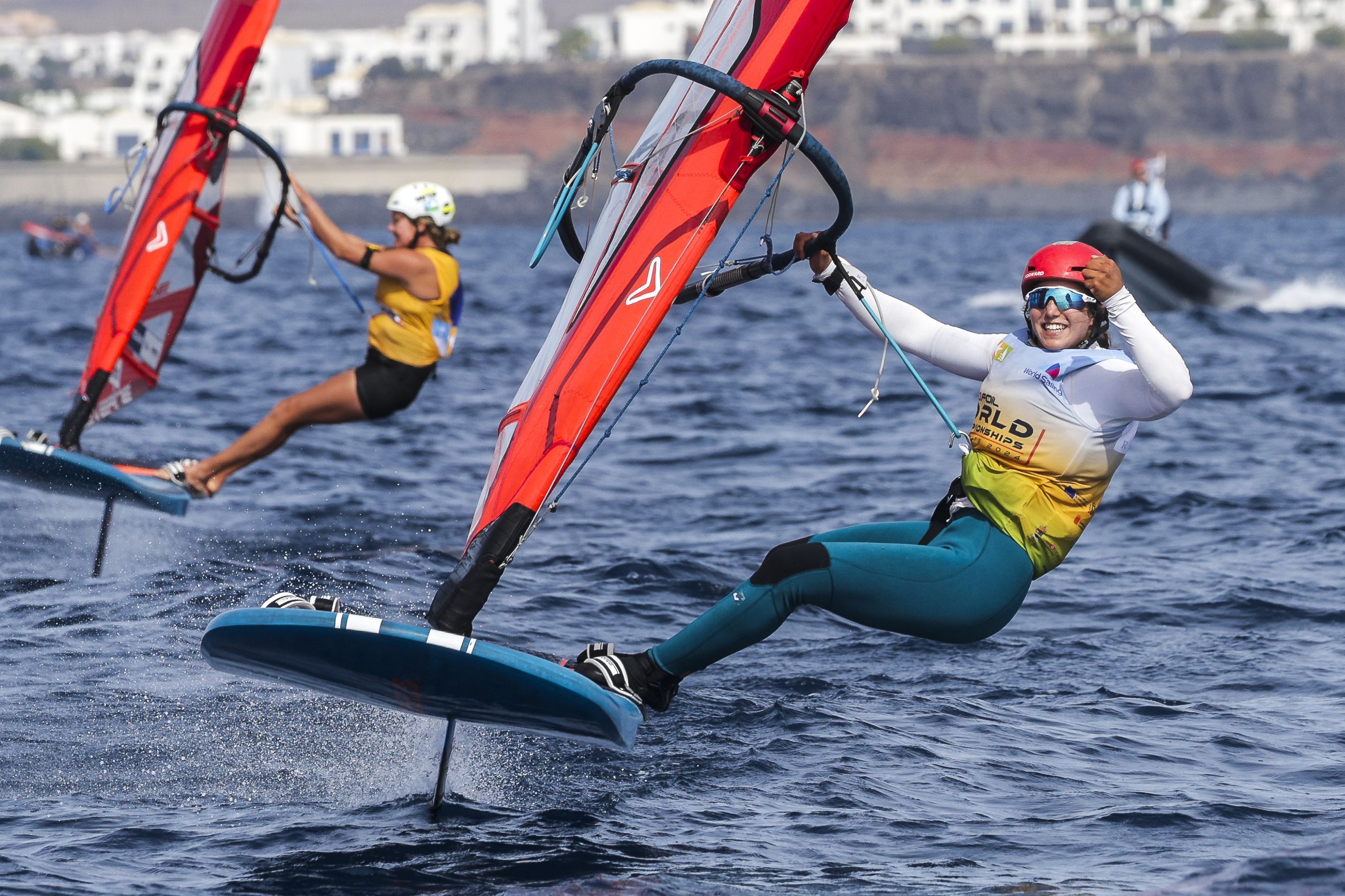 Campeonato del mundo de iQFOiL, 2024 (© Sailing Energy/Marina Rubicón)